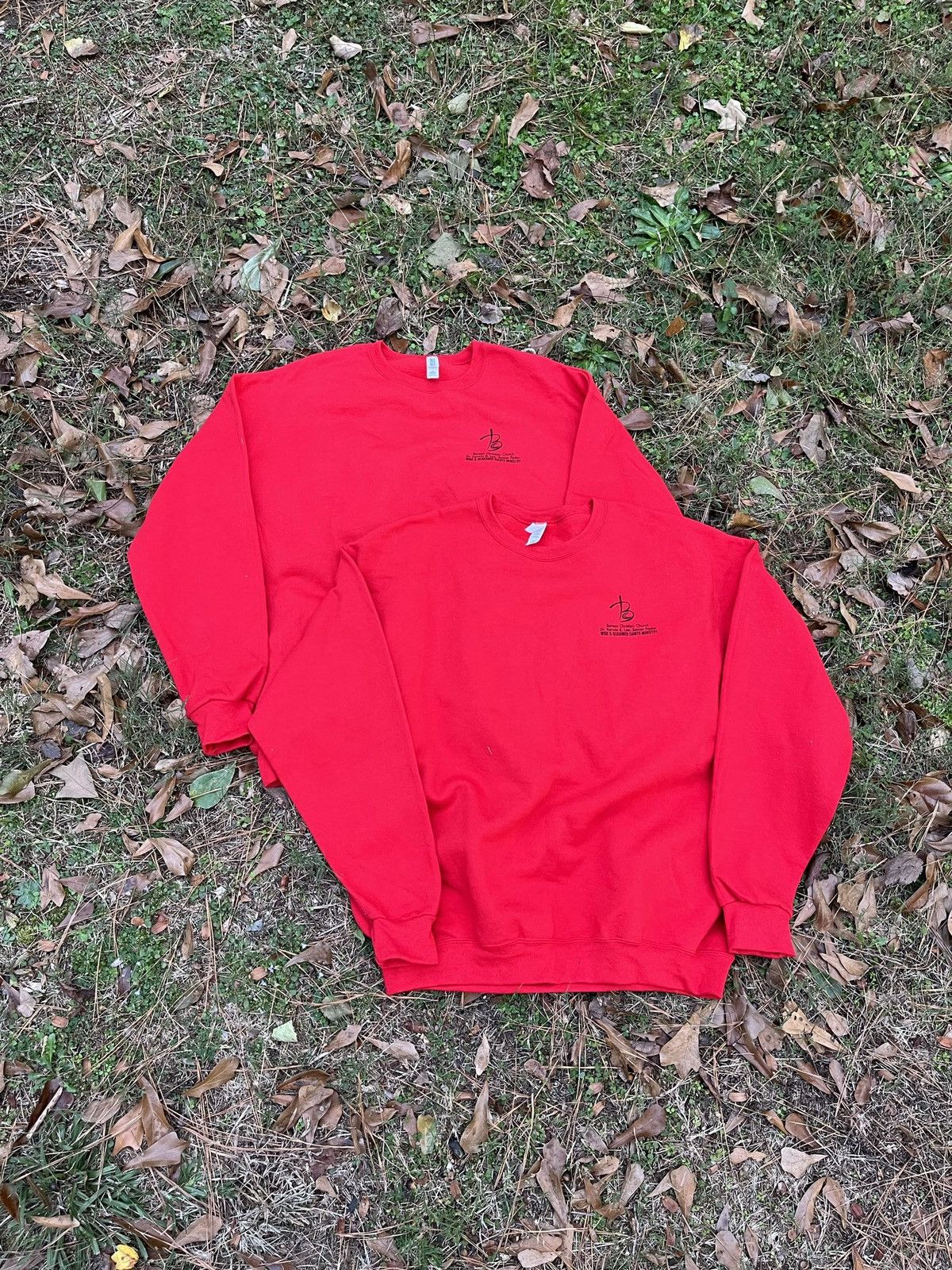 Vintage Vintage Red Sweatshirt (2 pack Size US XL / EU 56 / 4 - 1 Thumbnail