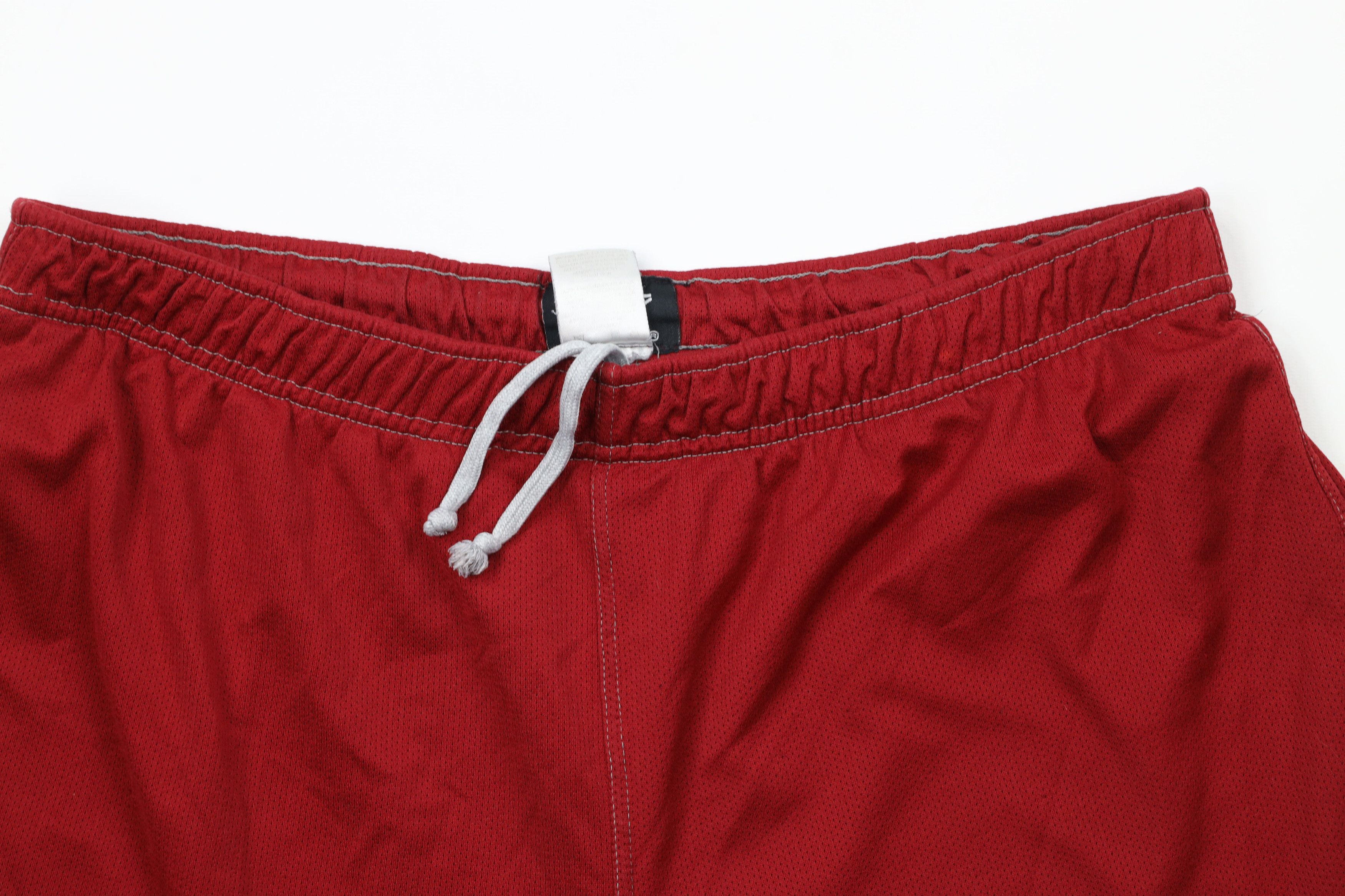Starter × Vintage Vintage 90s Starter Box Logo Lined Above Knee Shorts Red Size US 34 / EU 50 - 2 Thumbnail