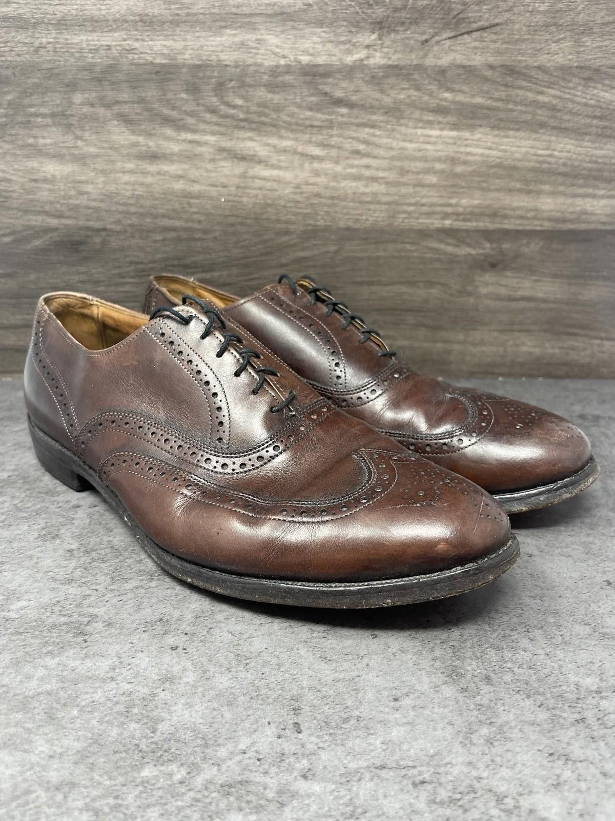 Allen Edmonds Allen Edmonds Shoes Mens Size 11 Chester Brown Leather Size US 11 / EU 44 - 4 Thumbnail
