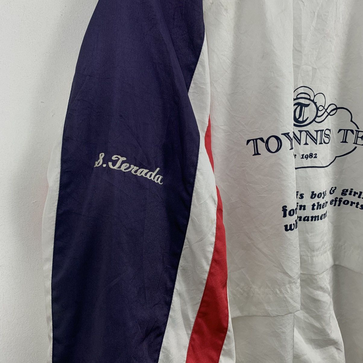 Dunlop Vintage TOYO TENNIS TEAM By Dunlop Windbreaker Light Jacket Size US L / EU 52-54 / 3 - 4 Thumbnail