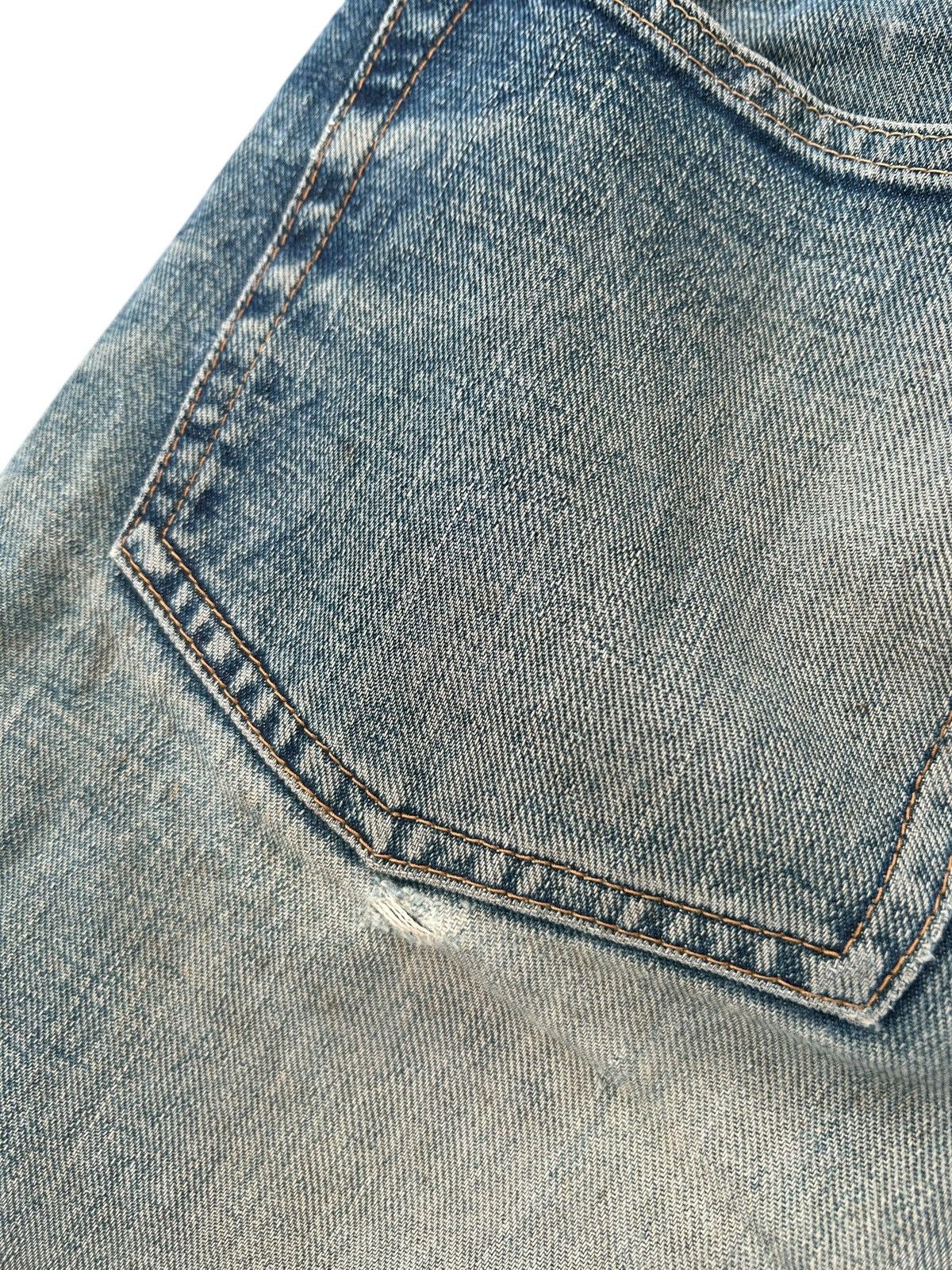 Japanese Brand × Kapital × Vintage SugarCane Selvedge Distressed Vtg Denim Jeans Size US 29 - 17 Thumbnail