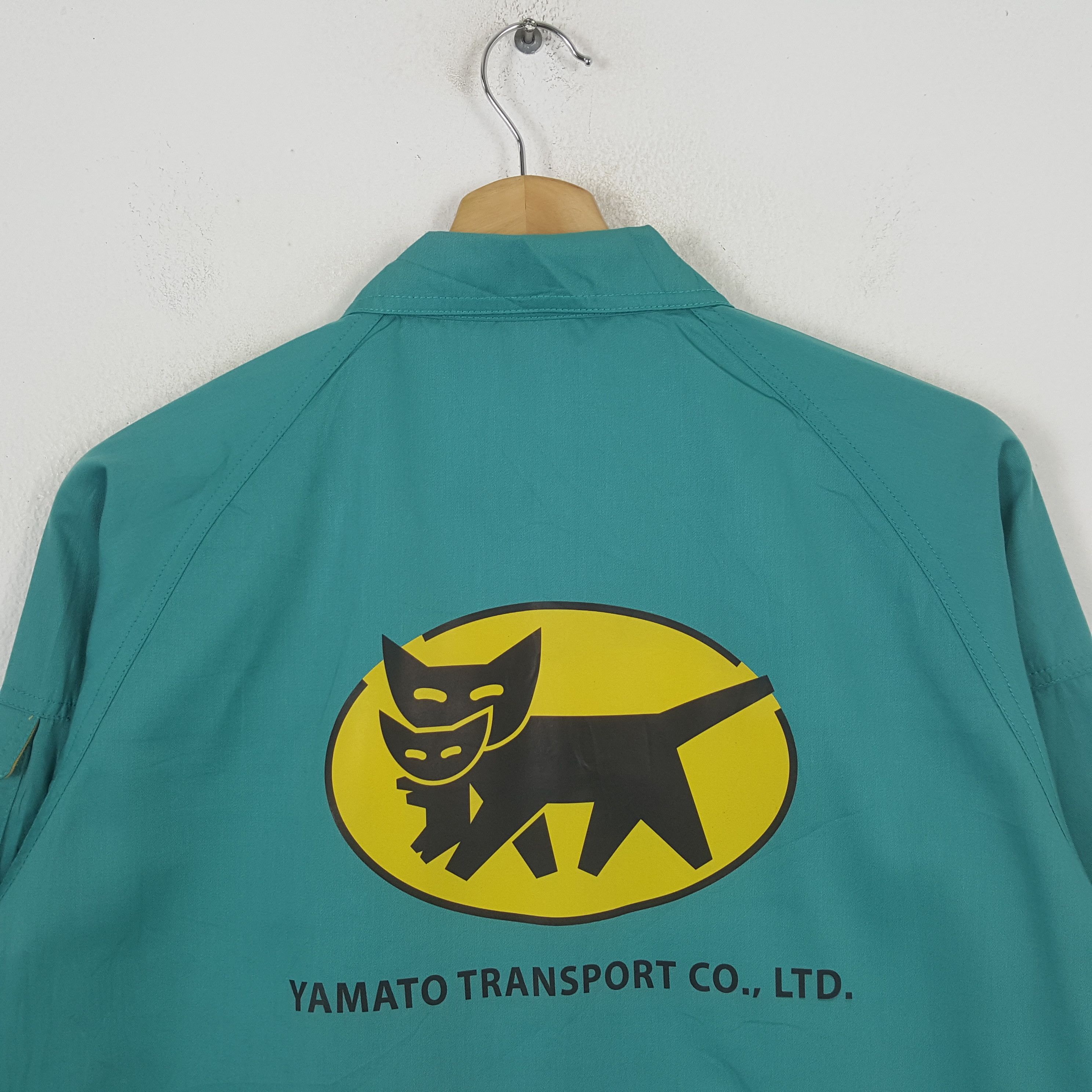 Japanese Brand × Vintage Vintage YAMATO TRANSPORT Japanese Brand Racing Jacket Size US M / EU 48-50 / 2 - 2 Thumbnail