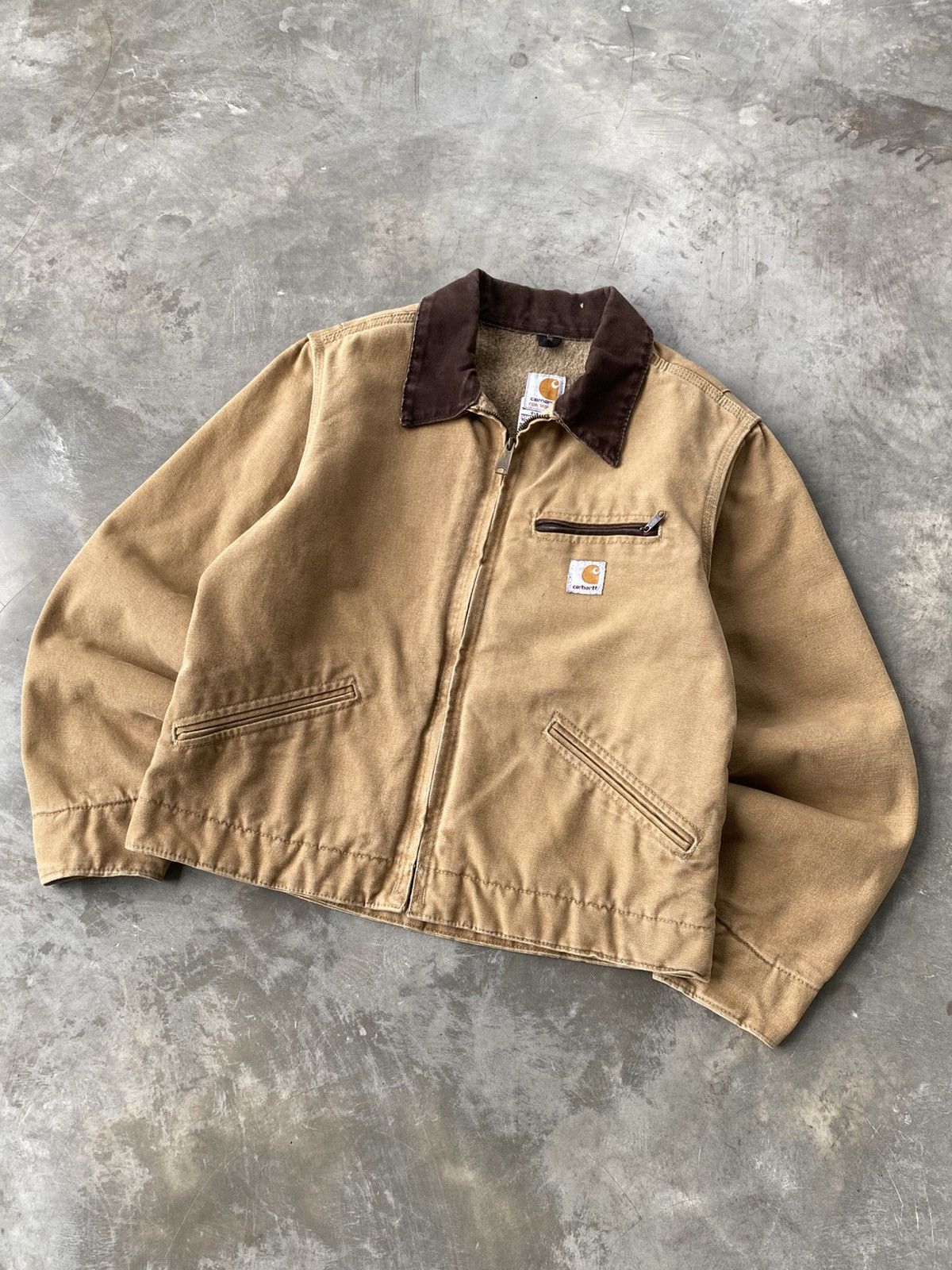 Crazy Vintage Carhartt Detroit Jacket WJ097 CML