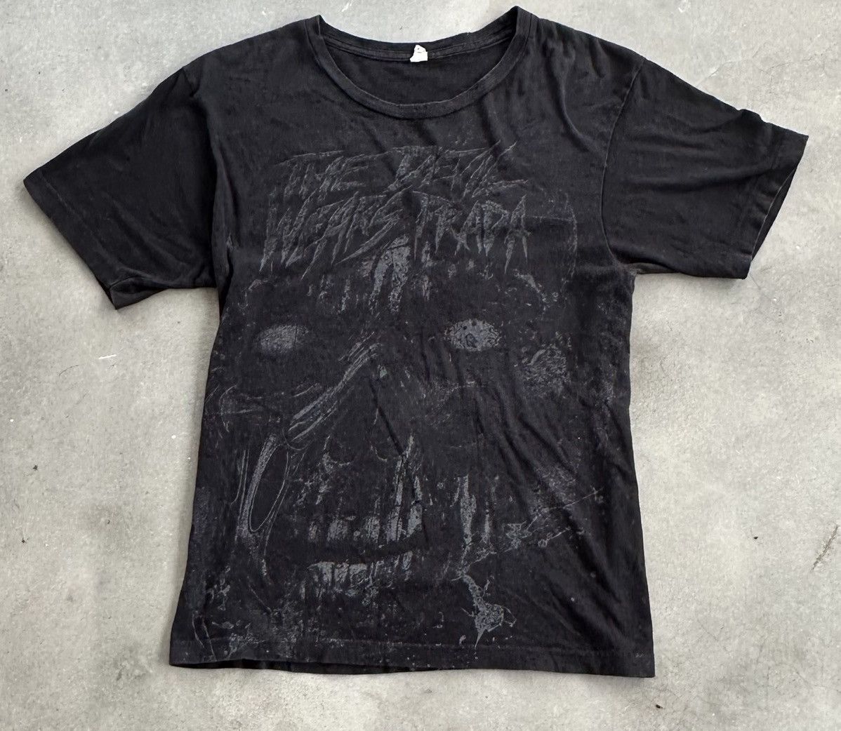 Vintage THE DEVIL WEARS PRADA BIG SKULL PRINTED TEE BAND Size US M / EU 48-50 / 2 - 1 Thumbnail