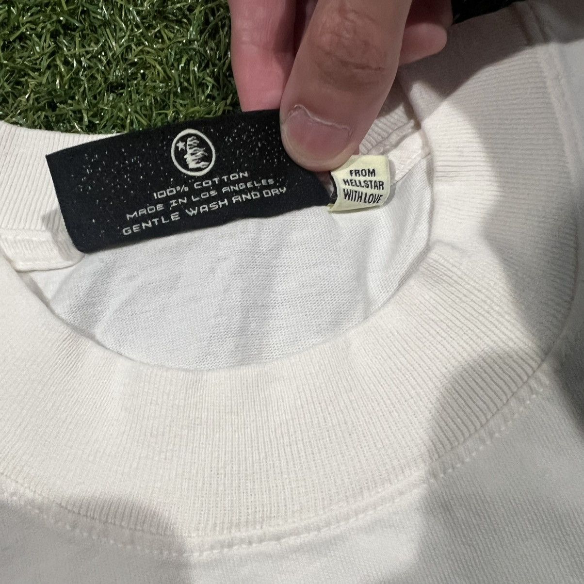 HELLSTAR Hellstar Inner Peace White/Green Tee Size Small Size US S / EU 44-46 / 1 - 4 Thumbnail