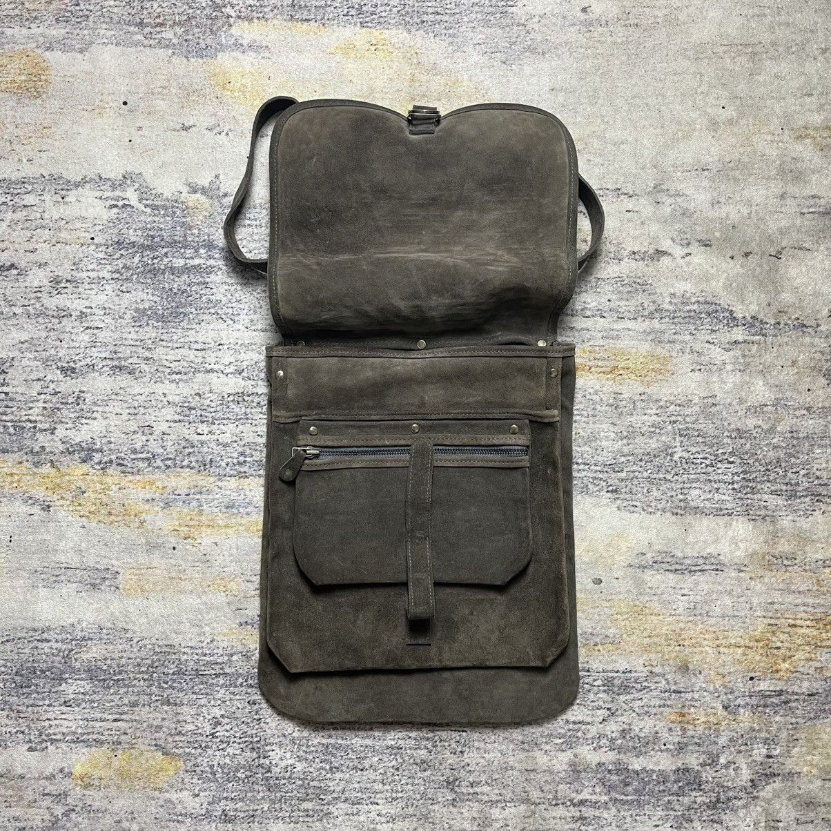 Maison Margiela Very rare archive maison margiela suede leather shoulder bag Size ONE SIZE - 3 Thumbnail