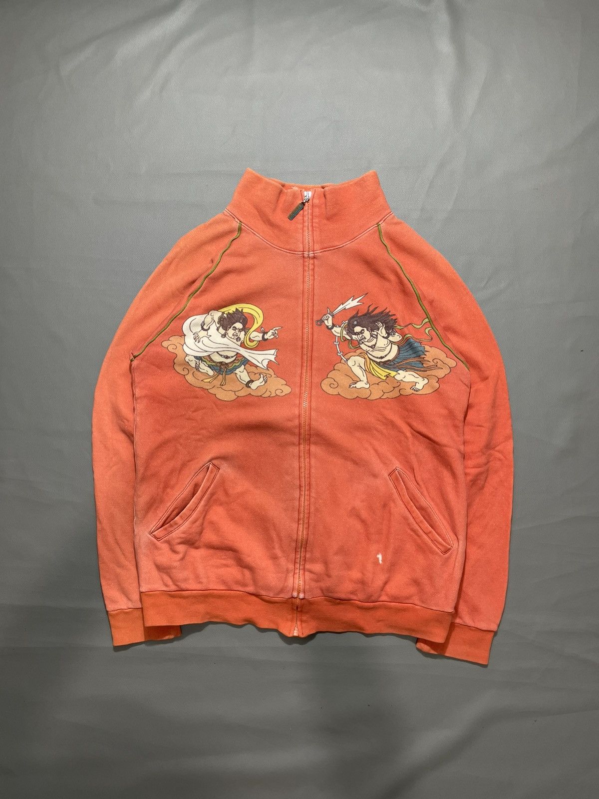 Karakuri Tamashii Mash Mania Japan Sukajan Karakuri Zip Jacket Size US M / EU 48-50 / 2 - 1 Thumbnail