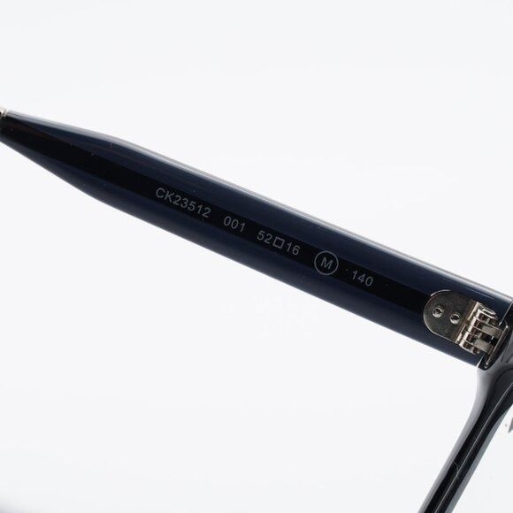 Calvin Klein Calvin Klein CK23512 001 Eyeglasses Black 52mm Cat Eye Frame Size ONE SIZE - 8 Thumbnail