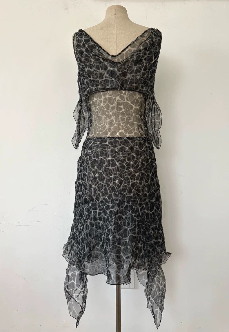 Helmut Lang HELMUT LANG 2002ss Silk multi-layer dress Size XS / US 0-2 / IT 36-38 - 4 Thumbnail