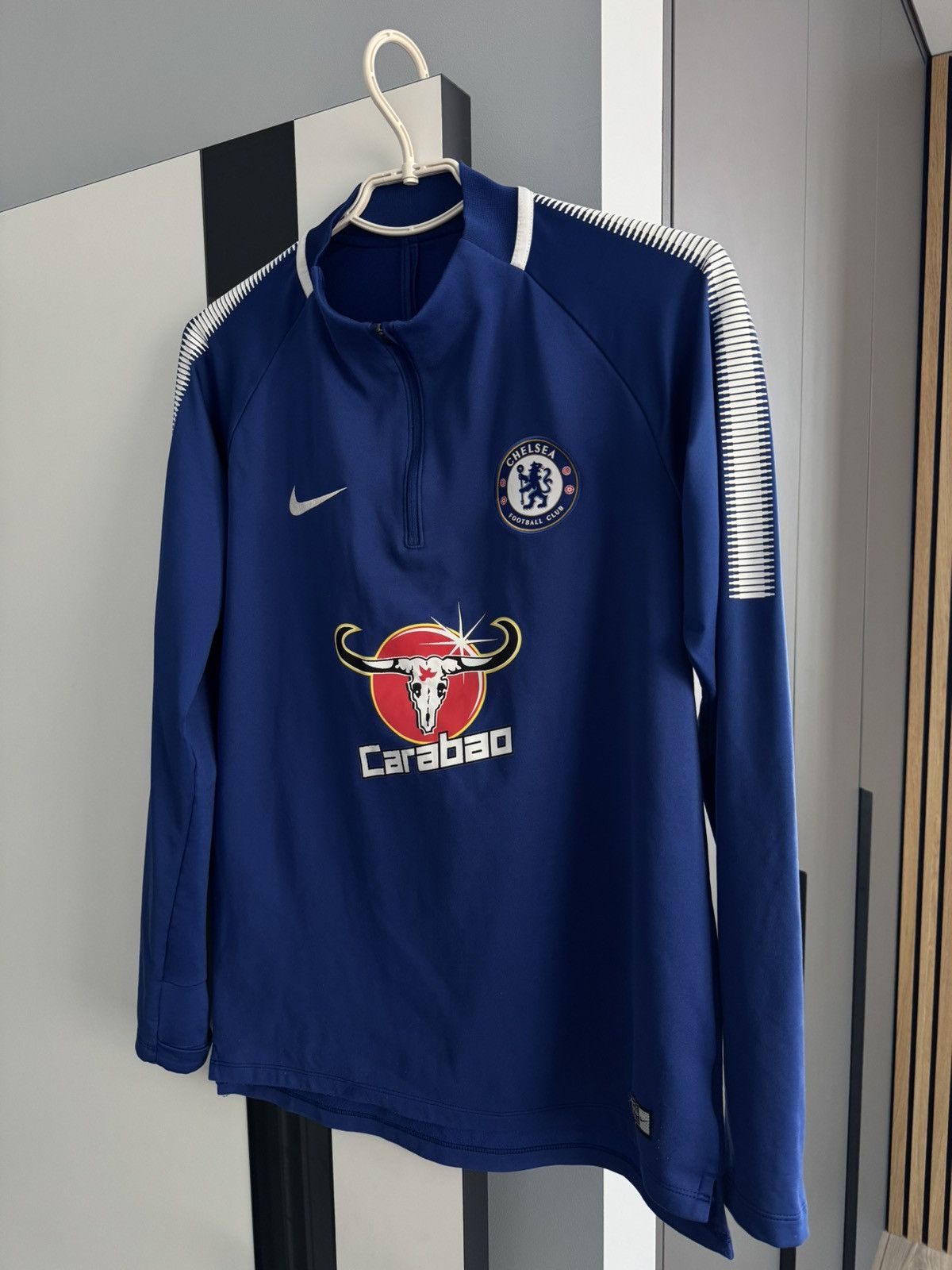 Nike Nike Chelsea London Carabao Cup Soccer Jersey Training 00s Size US M / EU 48-50 / 2 - 1 Thumbnail