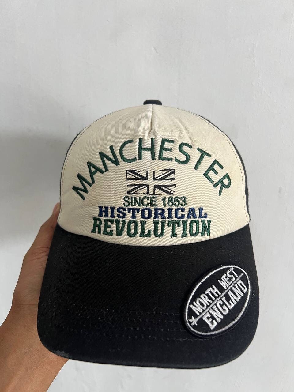 Hat Club Manchester Historical Revolution Anti Label Trucker Hat Size ONE SIZE - 6 Thumbnail