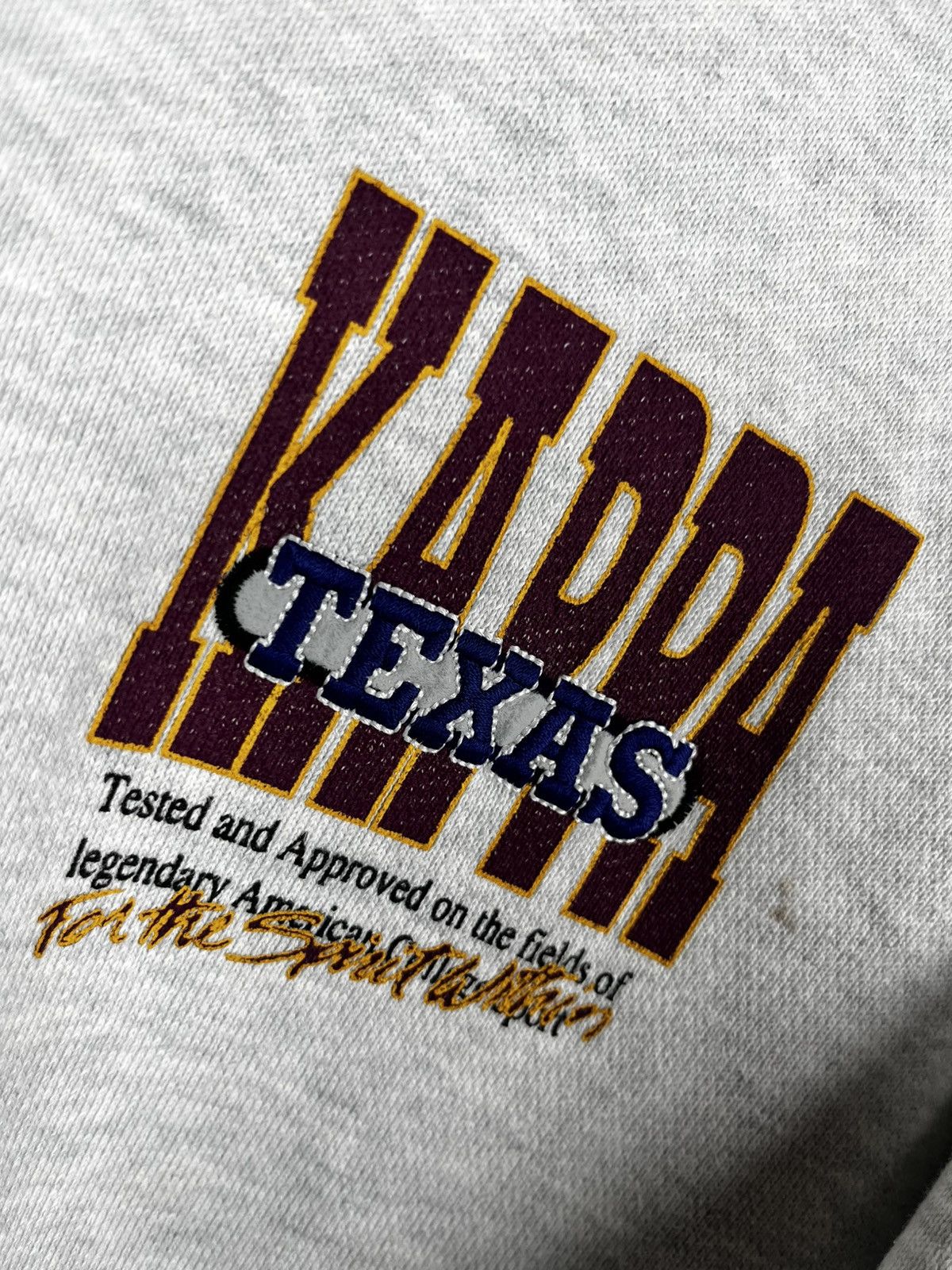 Kappa Kappa Texas vintage 90s sweatshirt Size US L / EU 52-54 / 3 - 5 Thumbnail