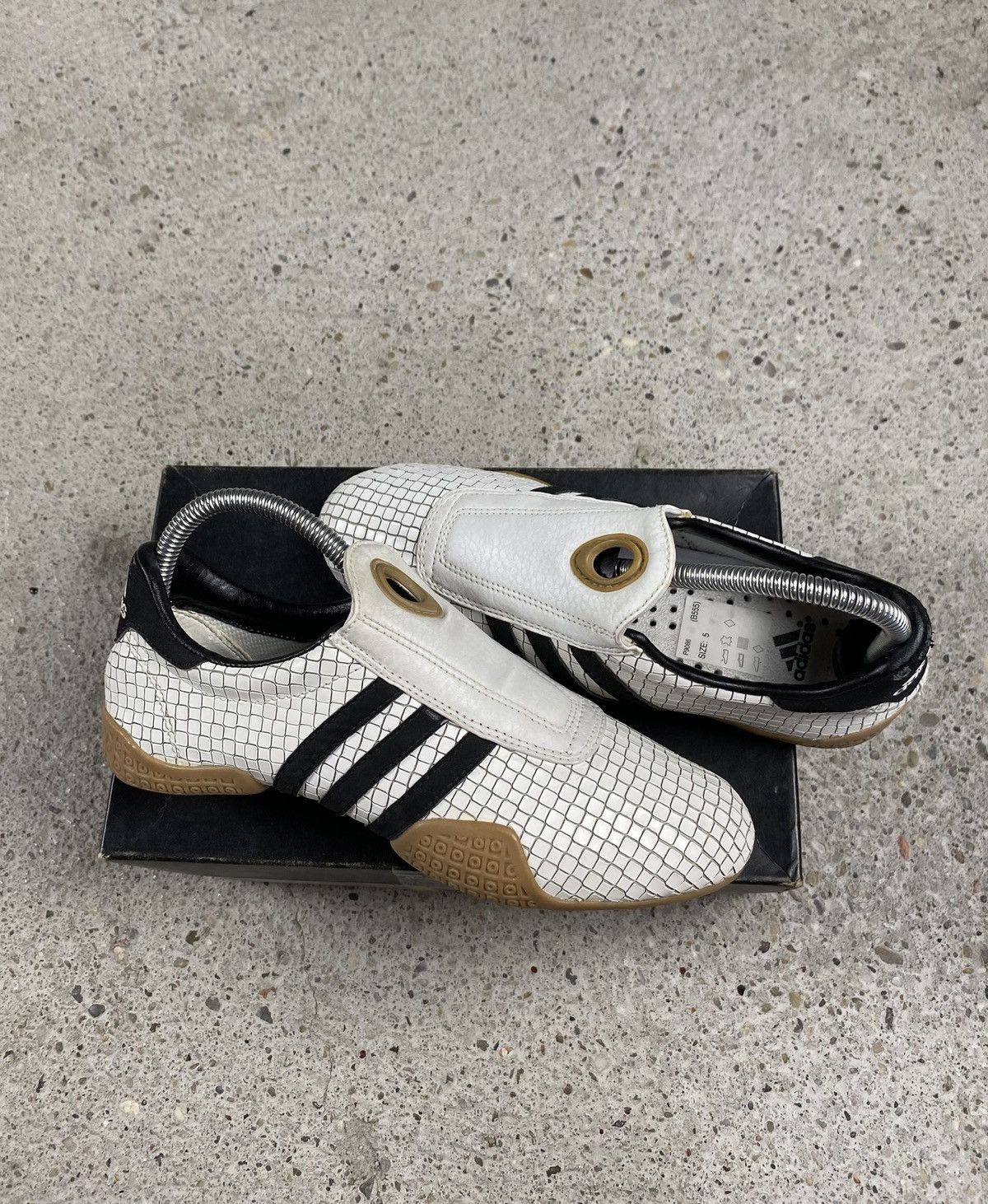 Adidas Vintage adidas mei 2003 archive snakeskin flats japan y2k Size US 6.5 / IT 36.5 - 1 Thumbnail