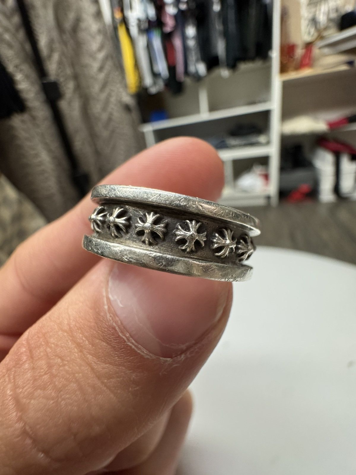 Chrome Hearts Chrome Hearts .925 2006 Plus Ring Size ONE SIZE - 4 Thumbnail