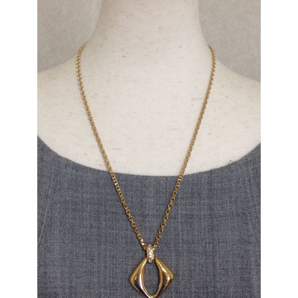 Yves Saint Laurent Vintage Yves Saint Laurent, YSL golden chain necklace Size ONE SIZE - 4 Thumbnail