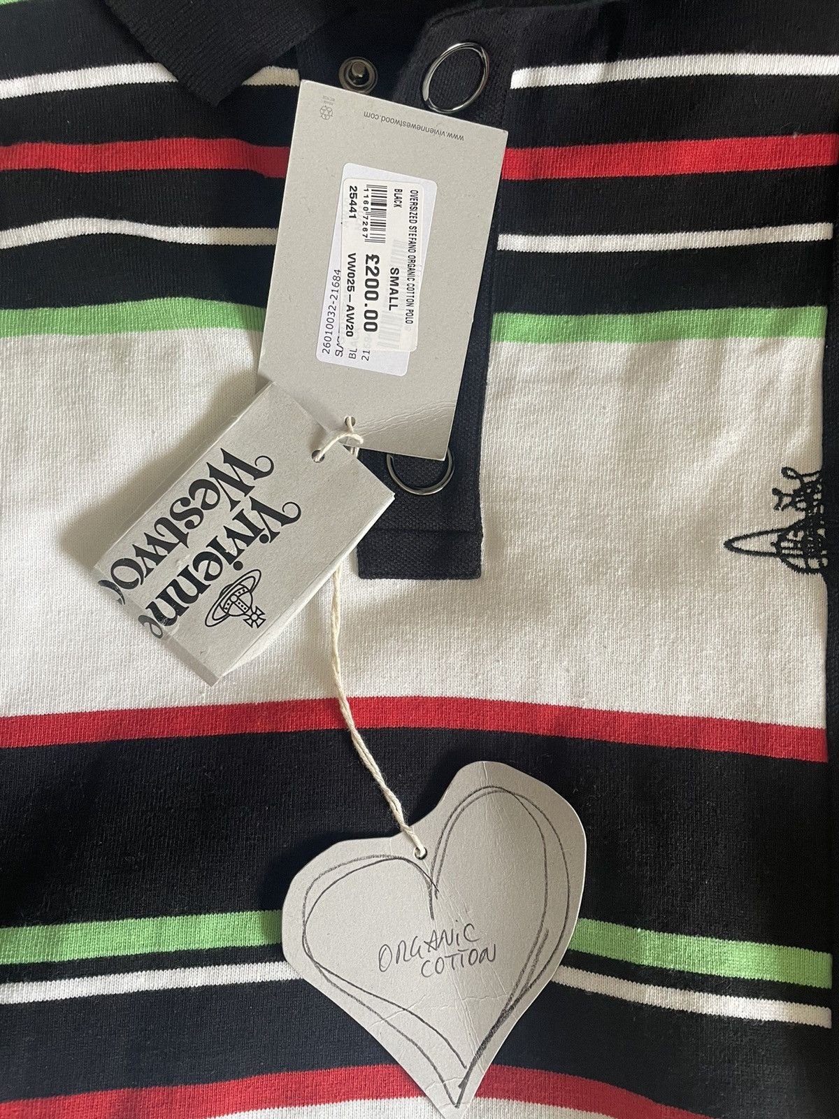Vivienne Westwood RARE OVERSIZED VIVIENNE WESTWOOD POLO STEFANO AW20 Size US S / EU 44-46 / 1 - 6 Thumbnail