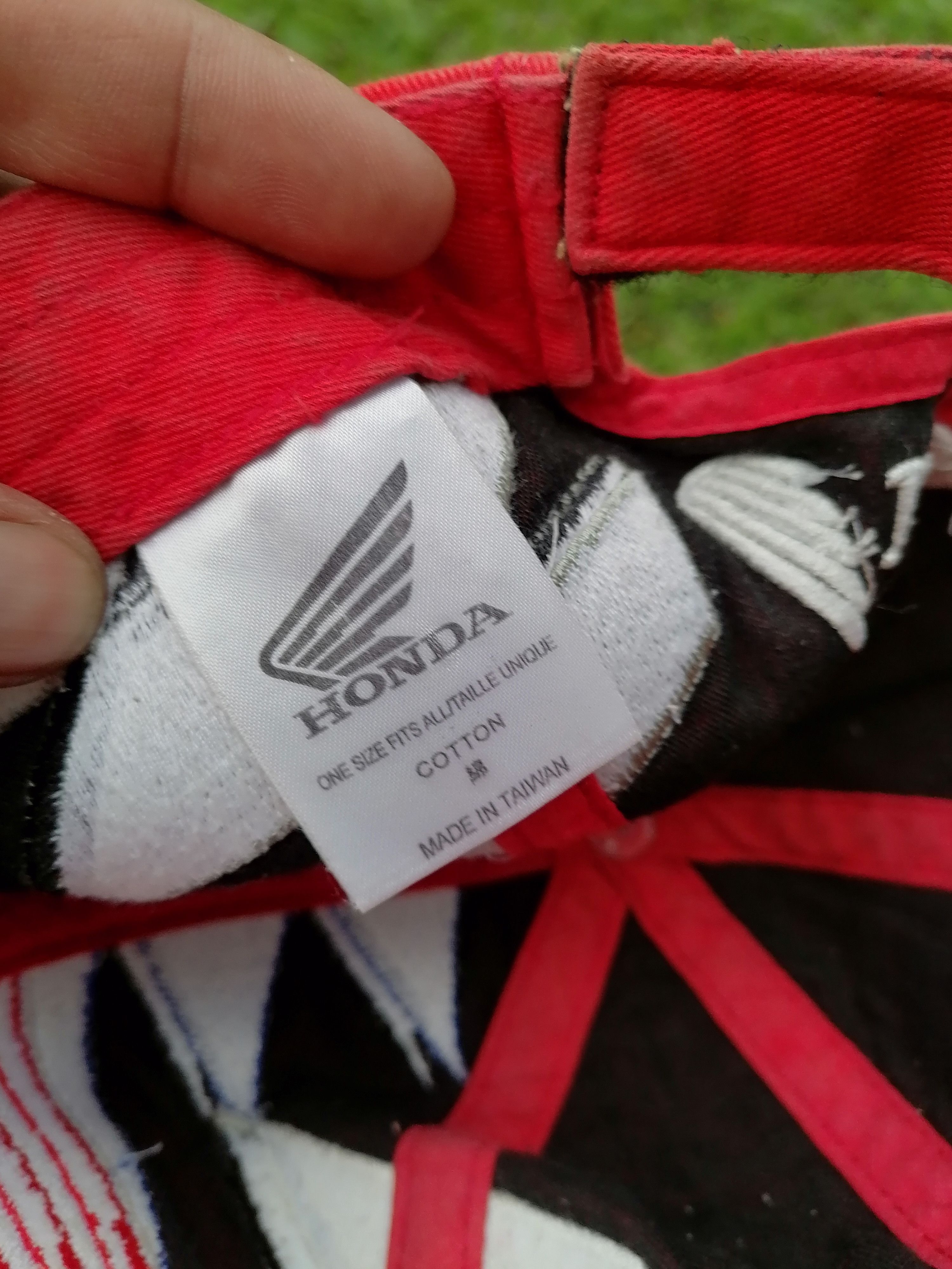 Honda × Sports Specialties Vintage Honda Motorcycle Japan Sharktooth Strap Caps Size ONE SIZE - 6 Thumbnail