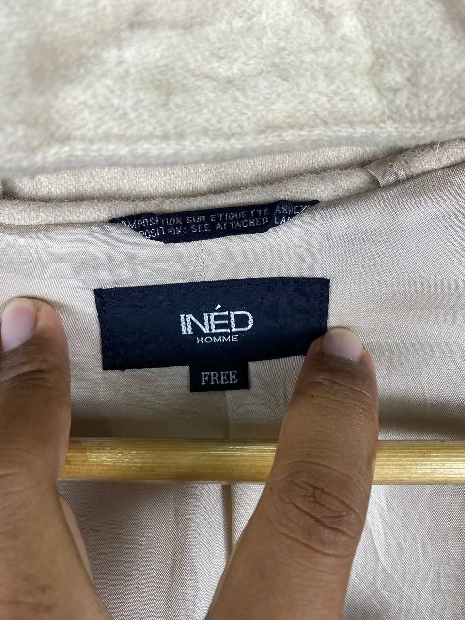 Yohji Yamamoto ined by yohji yamamoto long wool jacket Size US L / EU 52-54 / 3 - 6 Thumbnail