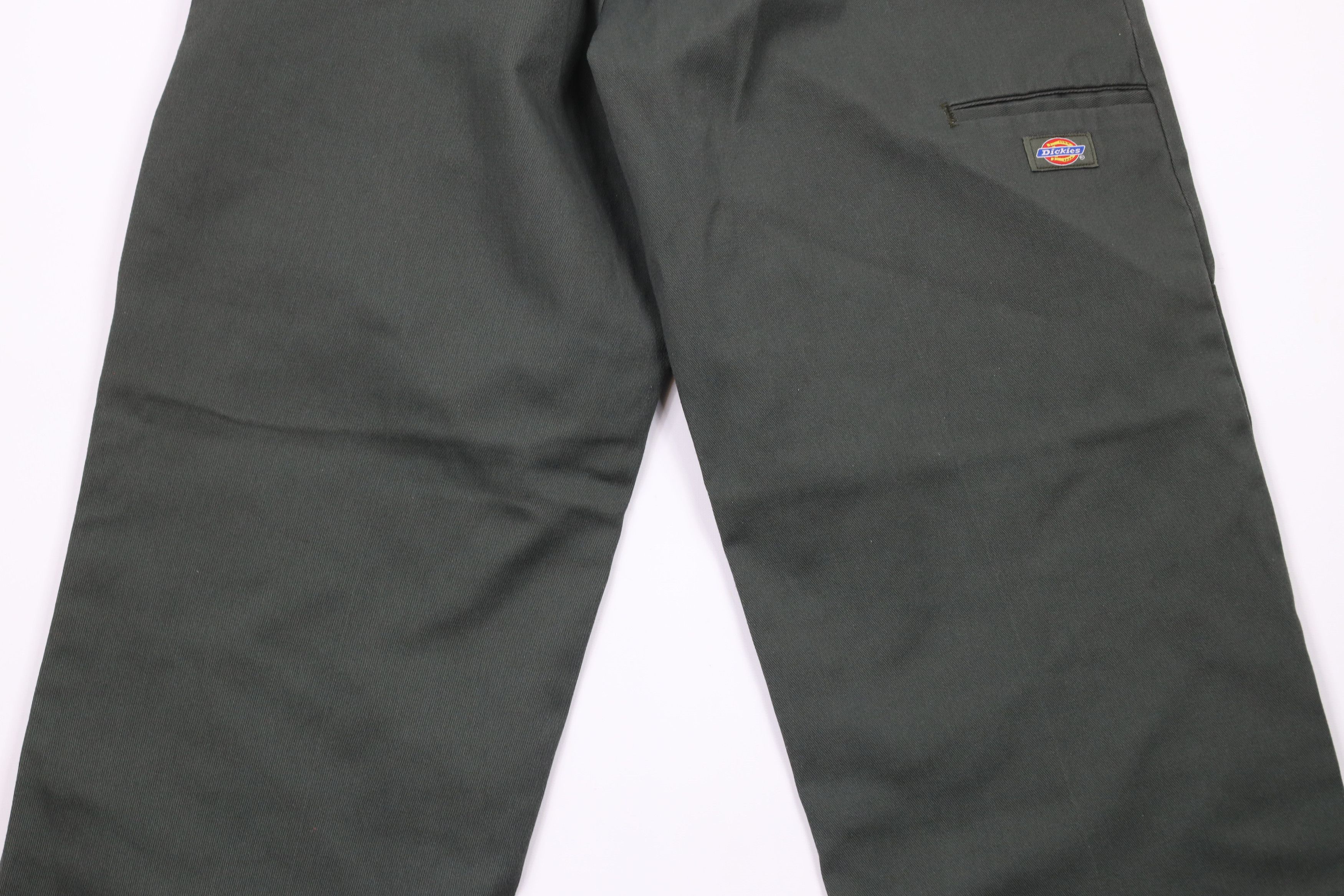 Dickies × Vintage Vintage Dickies Loose Fit Double Knee Work Pants Green Size US 34 / EU 50 - 12 Thumbnail