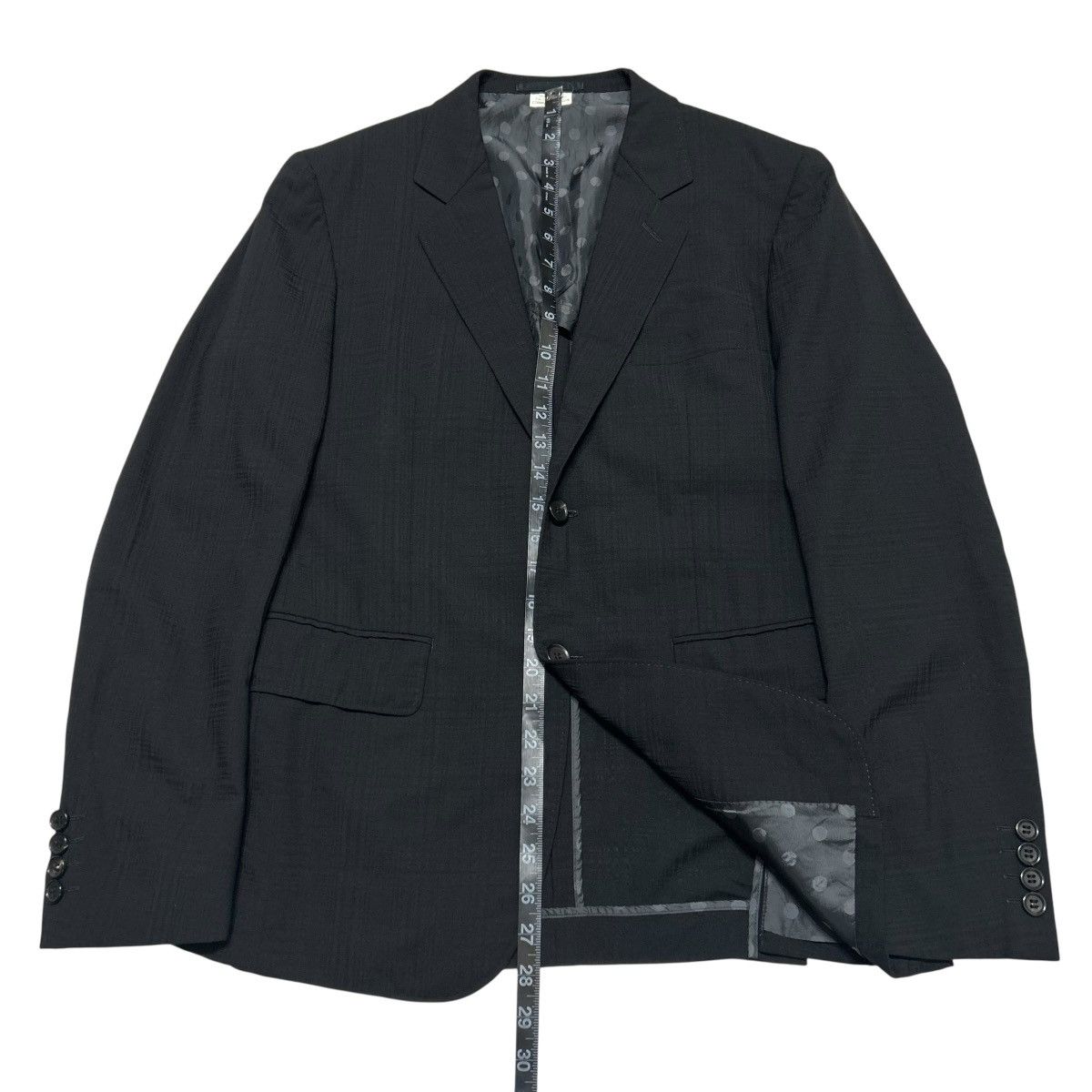 Comme des Garcons 552 Comme Des Garcons Homme Deux suit set up black archive Size 38R - 13 Thumbnail