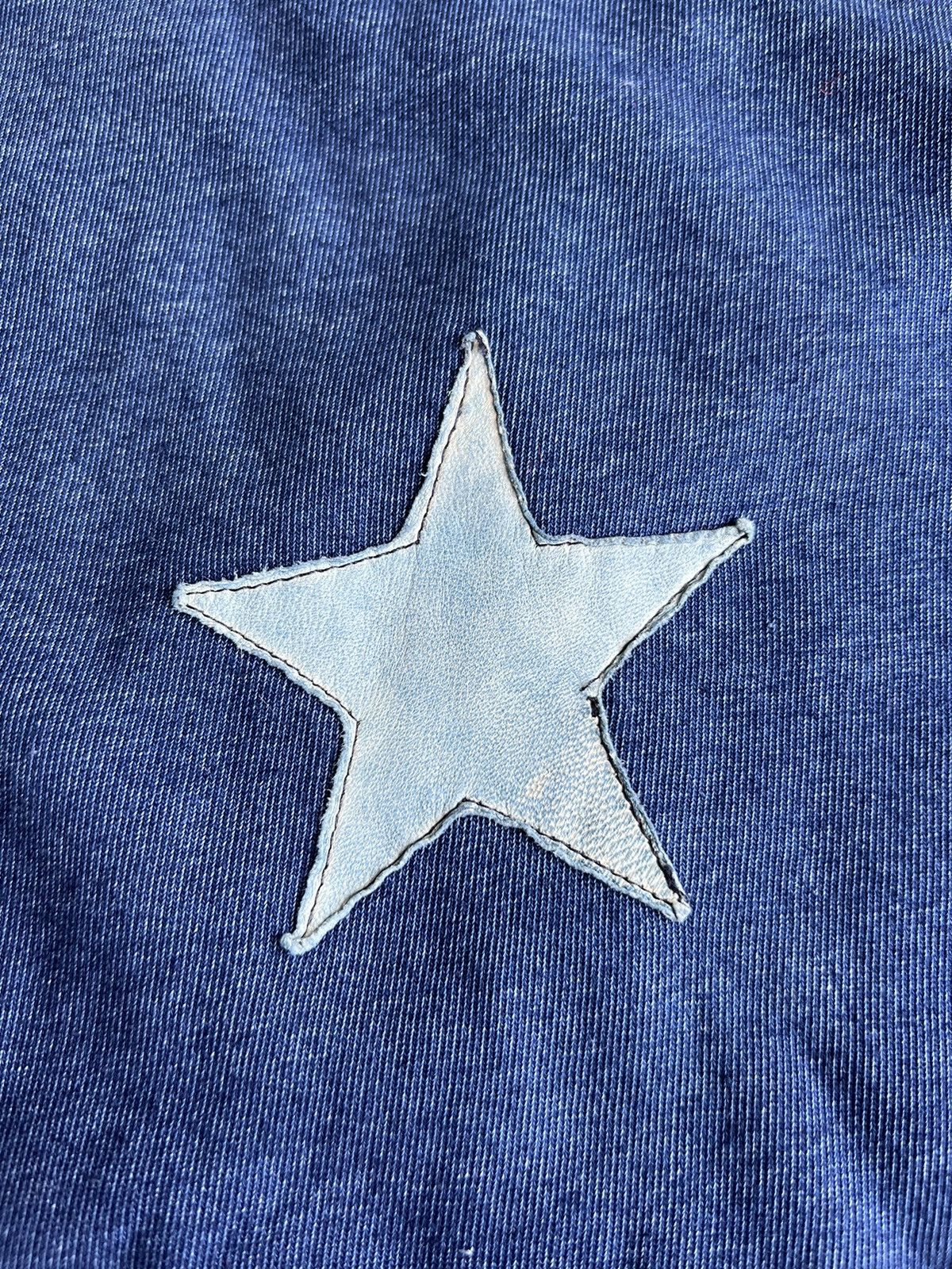Giorgio Brato OG Giorgio Brato Lucky Star Leather Indigo Dyed Knit Sweater Size US M / EU 48-50 / 2 - 7 Thumbnail