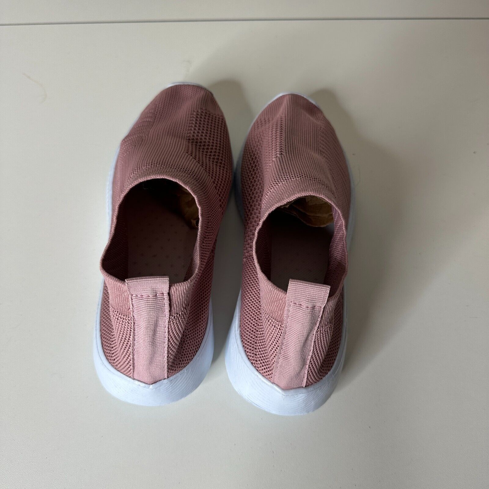 Other Blush Mauve Canvas Weave Square Toe Slip-On Sneakers 7 Size US 7 / IT 37 - 3 Thumbnail