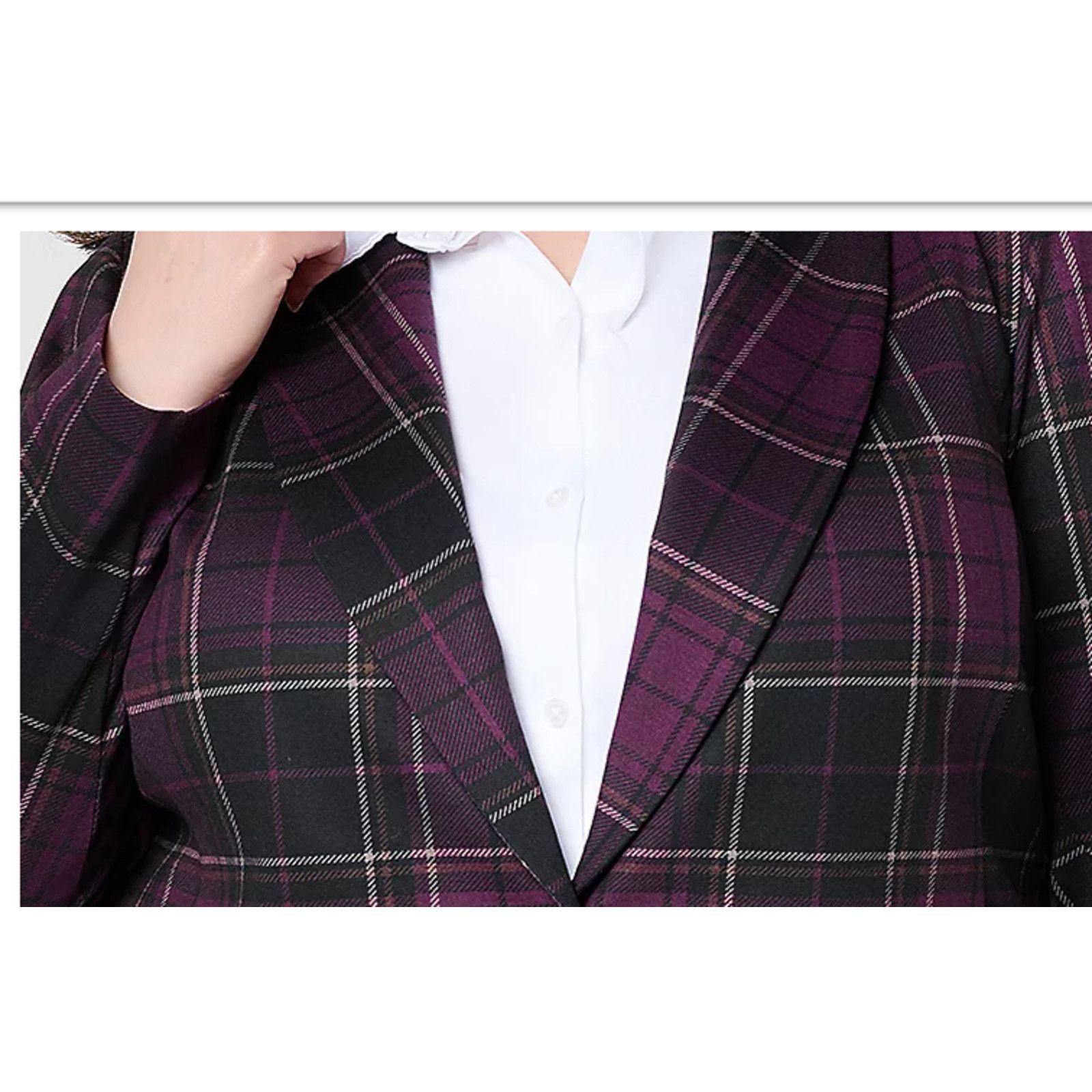 BCBGeneration Tailored by Susan Graver Ponte Shawl Collar Petite M A654249 Size M / US 6-8 / IT 42-44 - 2 Thumbnail
