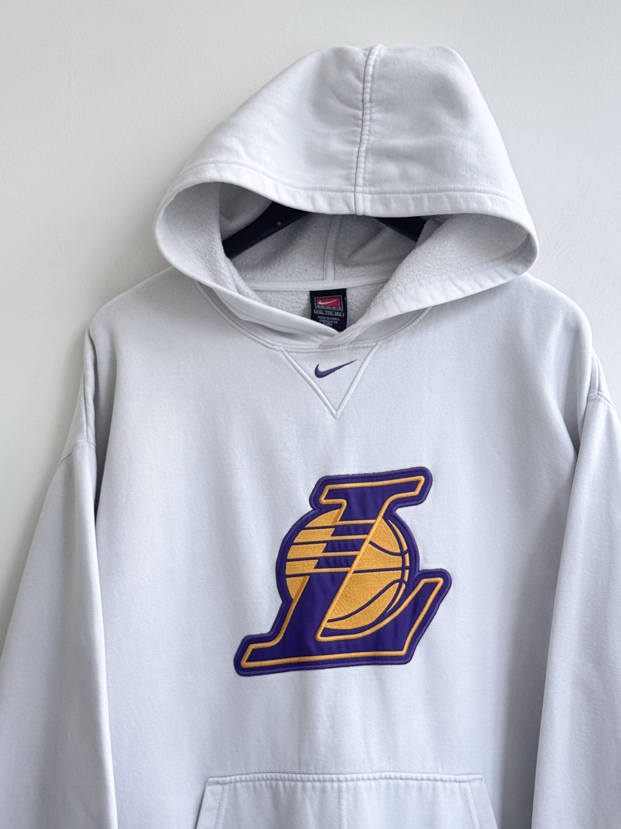 Nike Nike LA Lakers Hoodie Size US XXL / EU 58 / 5 - 2 Thumbnail