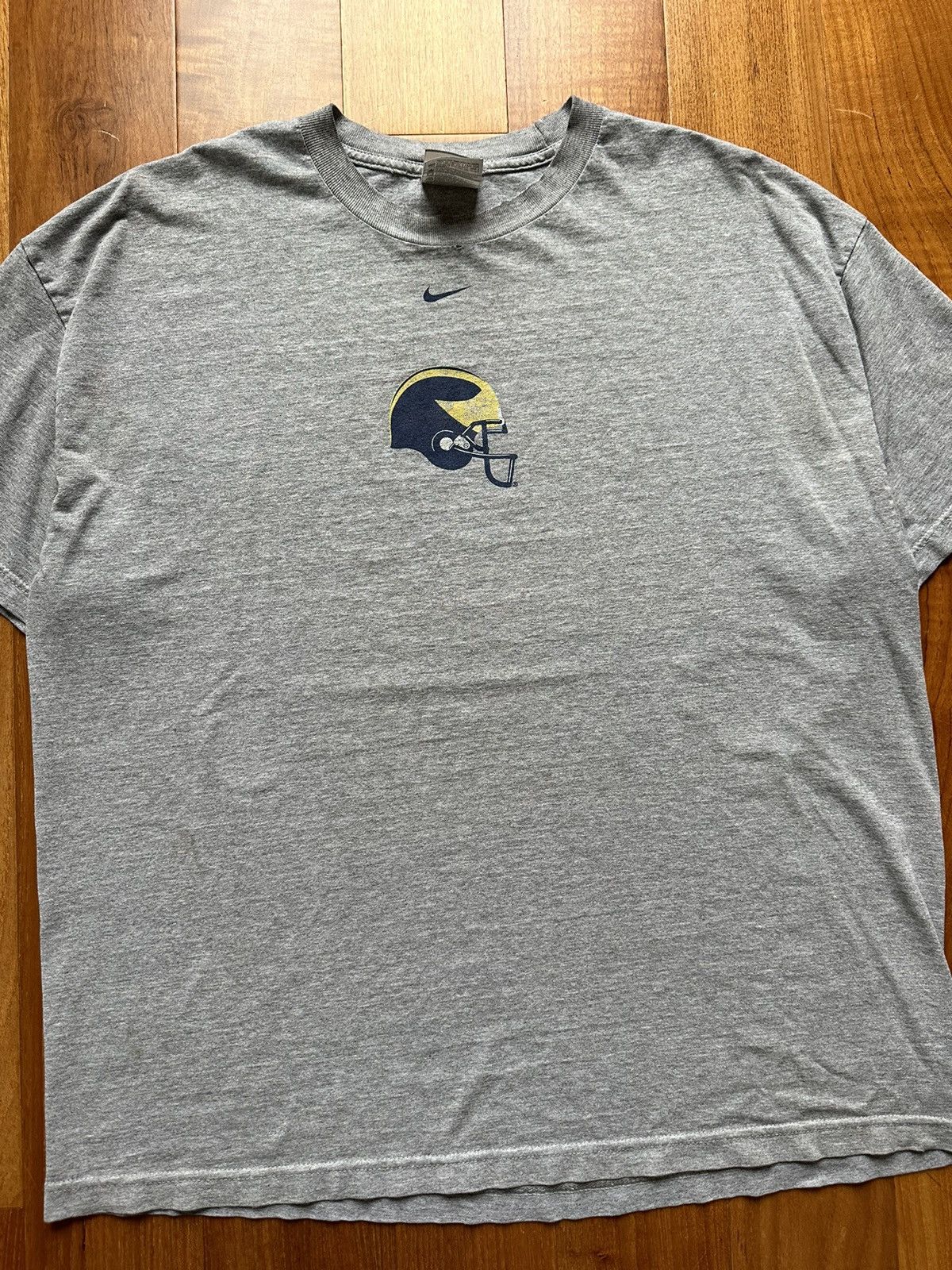 Nike Vintage Y2K 00s Nike Michigan Wolverines Hail To The Victor Size US XL / EU 56 / 4 - 3 Thumbnail