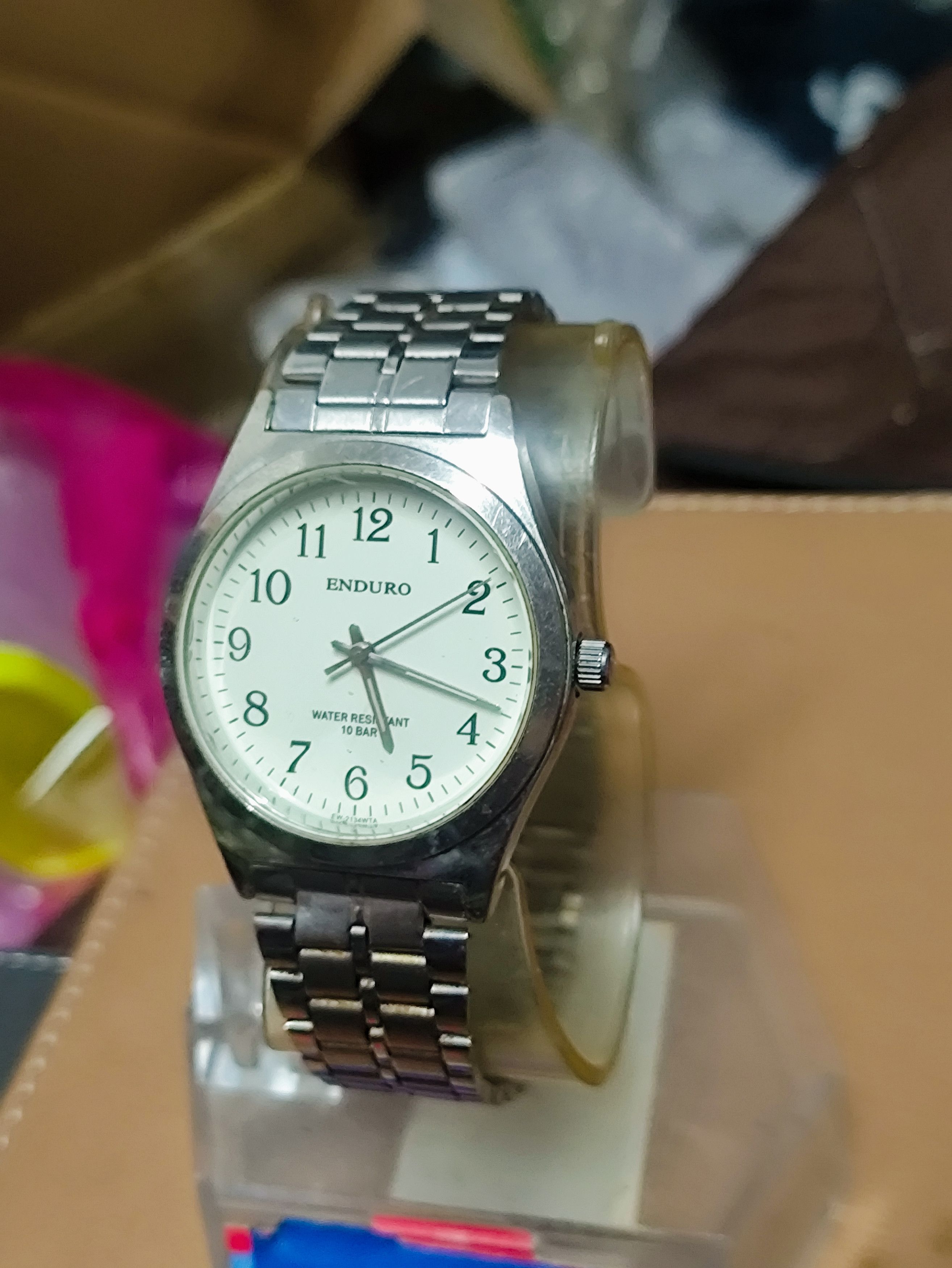 Japanese Brand Vintage Watch by ENDURO QUARTZ JAPAN ENGINE WATCH Size ONE SIZE - 9 Thumbnail
