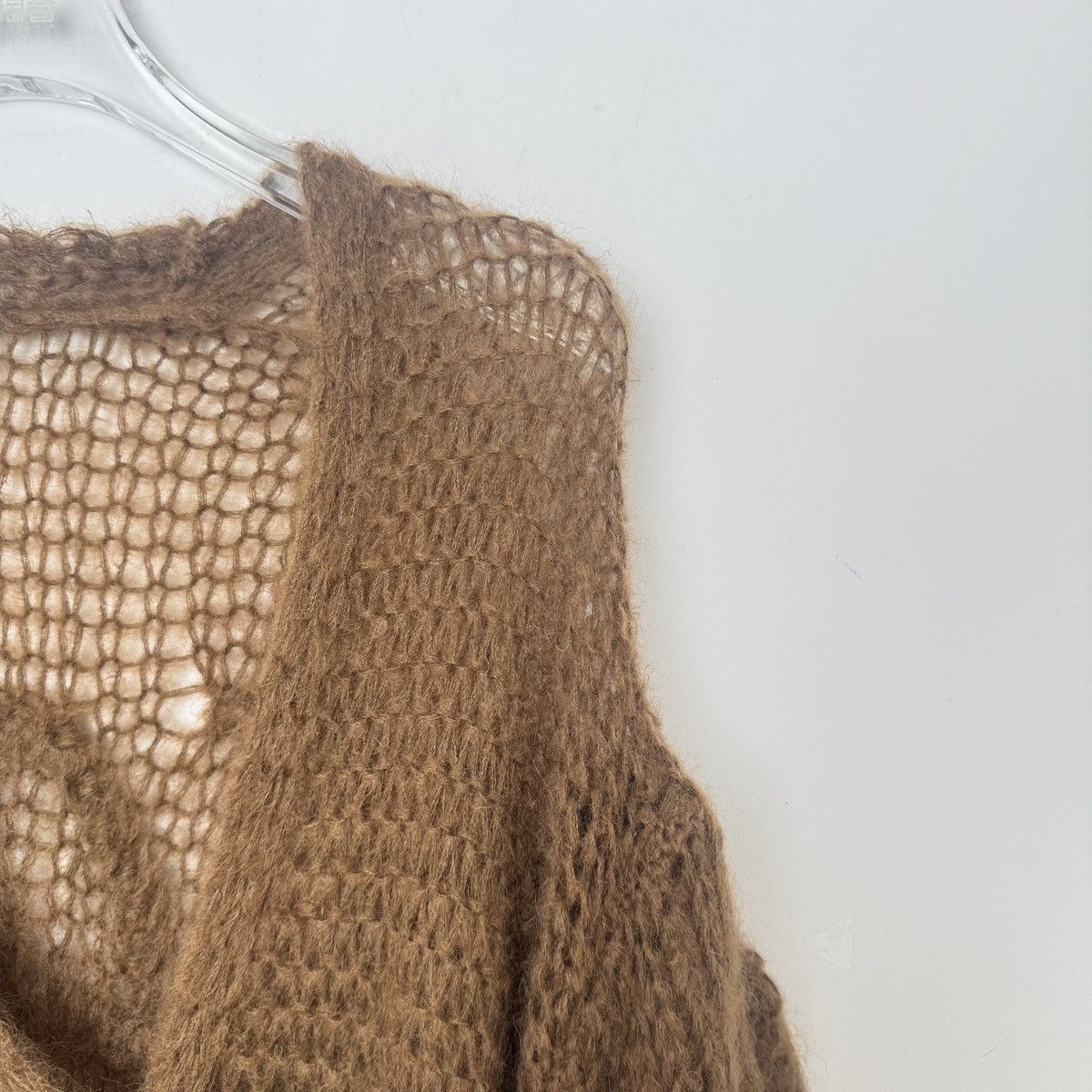 Loewe LOEWE Solid Color Mohair Blend Hollow Out Knit Sweater K26WX Size XS / US 0-2 / IT 36-38 - 5 Thumbnail