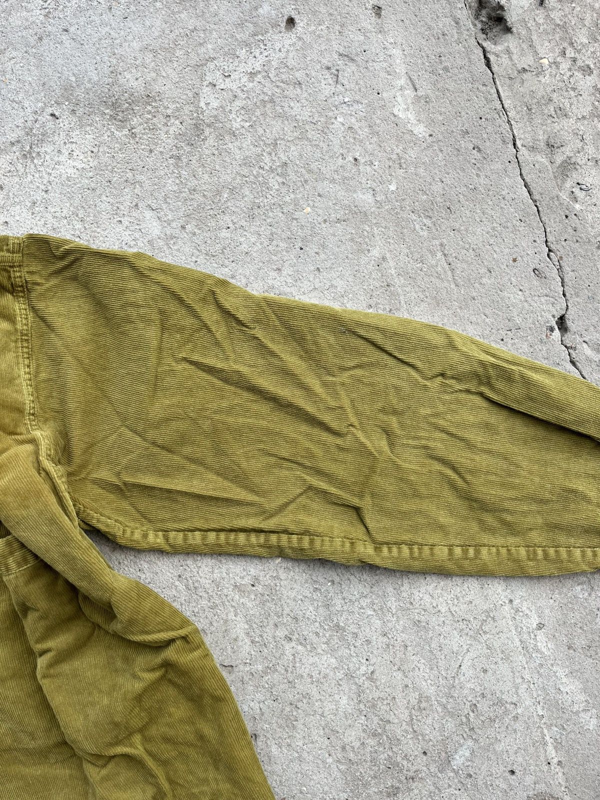 Versace 70s 🔥 Gianni Versace Faded Corduroy Shirt Thrashed Overshirt Size US L / EU 52-54 / 3 - 10 Thumbnail