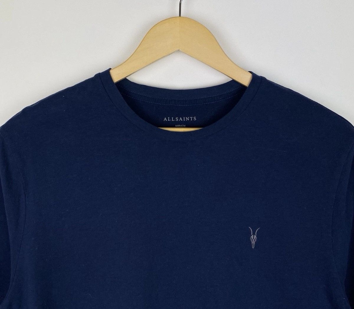 Allsaints Allsaints Brace Tonic Crew Neck T-shirt Blue Short Sleeve Size US M / EU 48-50 / 2 - 5 Thumbnail