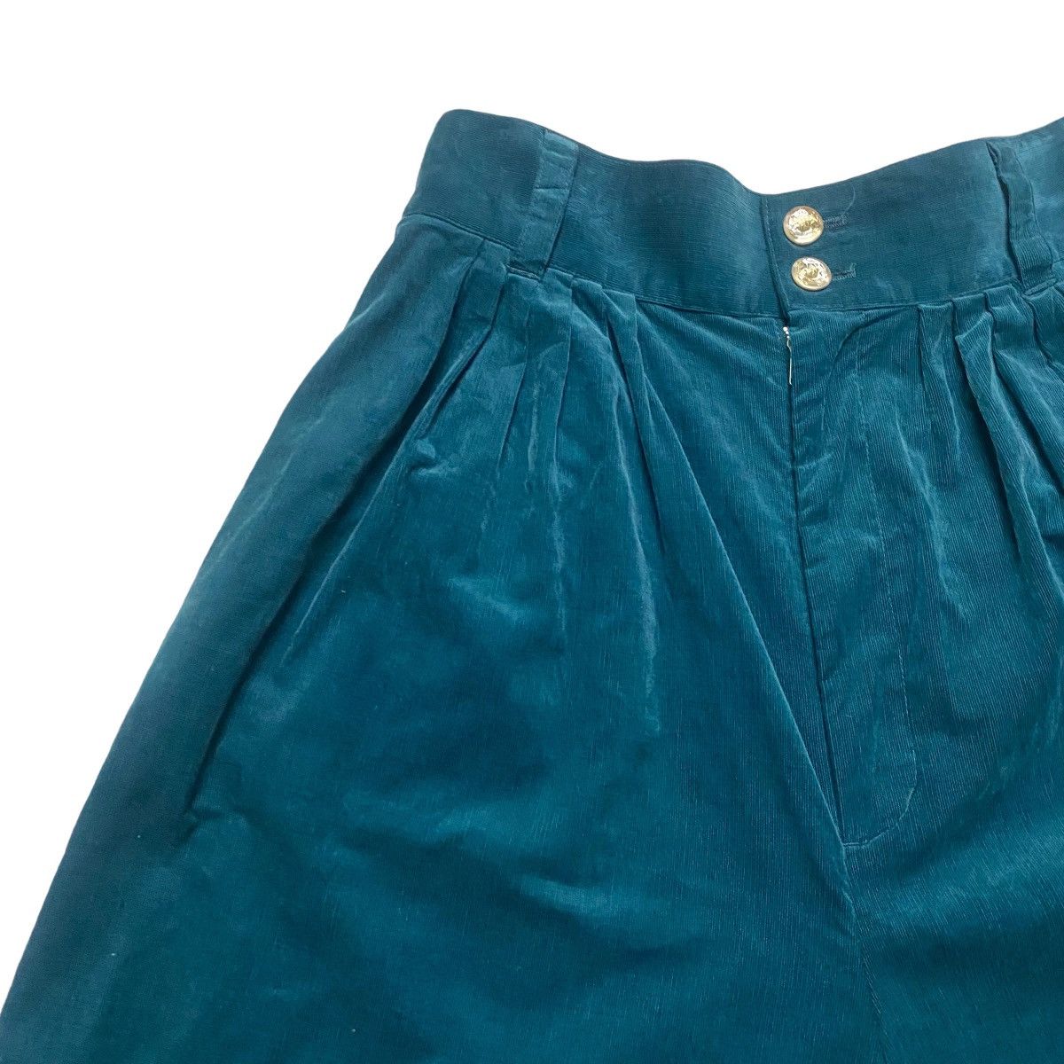 Issey Miyake Sunao kuwahara Velvet Pleated Hakama Pants Cropped Size 30" / US 8 / IT 44 - 3 Thumbnail