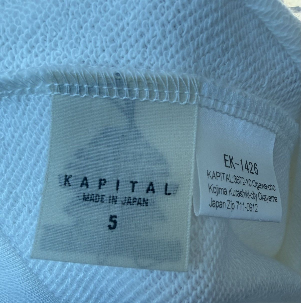 Kapital Kapital smiley face crew neck sweatshirt Size US XXL / EU 58 / 5 - 4 Thumbnail