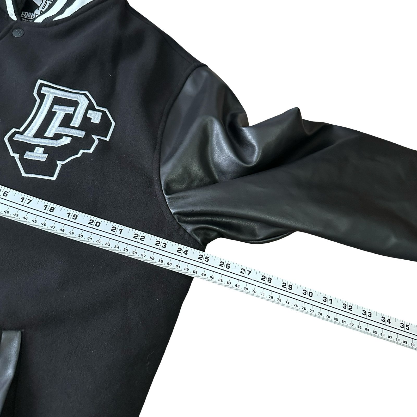 Dixxon Dixxon Flannel Redefined Varsity Jacket Men XL Black Pocket Size US XL / EU 56 / 4 - 8 Thumbnail