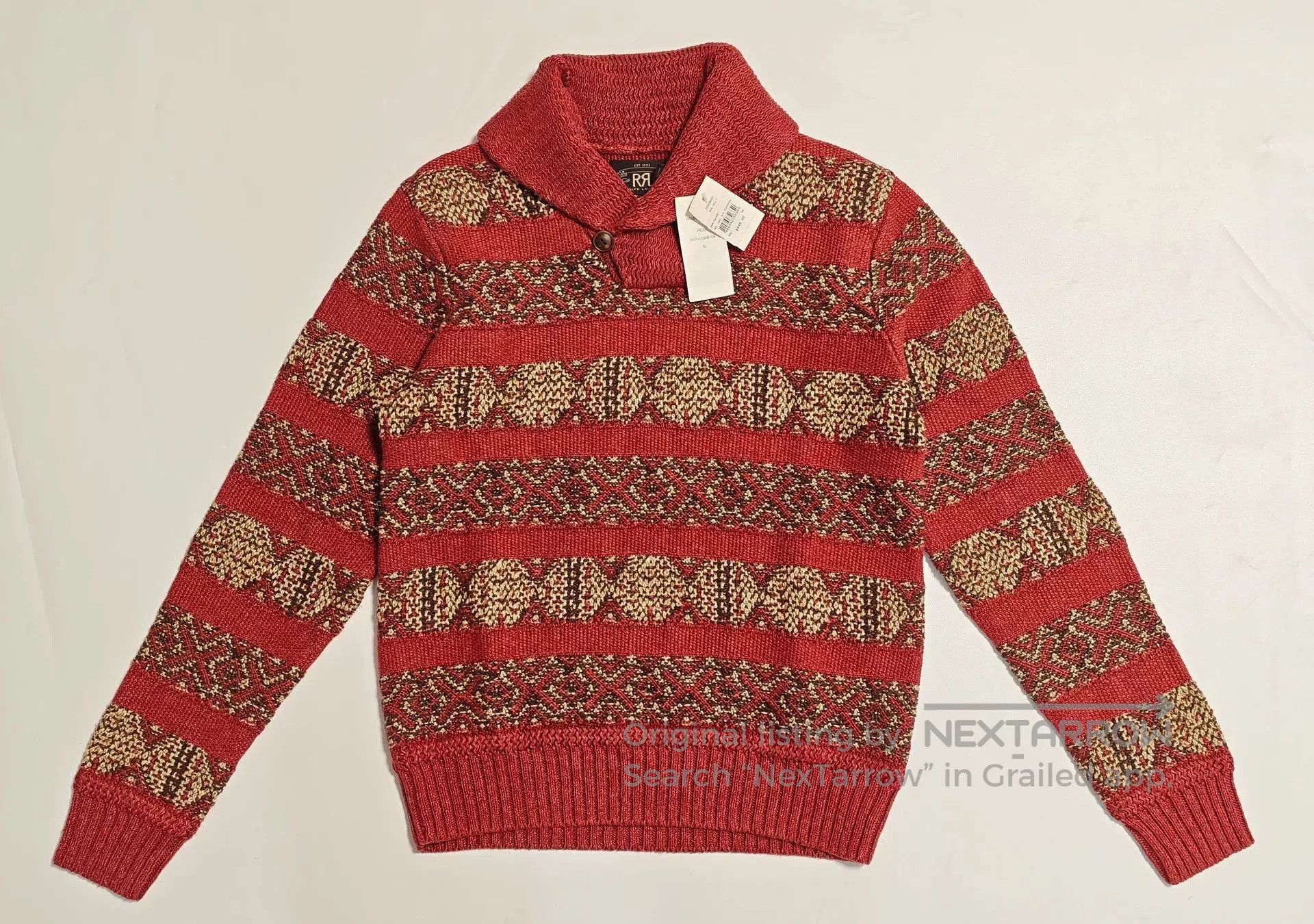RRL Ralph Lauren Ralph Lauren RRL Fair Isle Knit Sweater. Size US S / EU 44-46 / 1 - 1 Thumbnail
