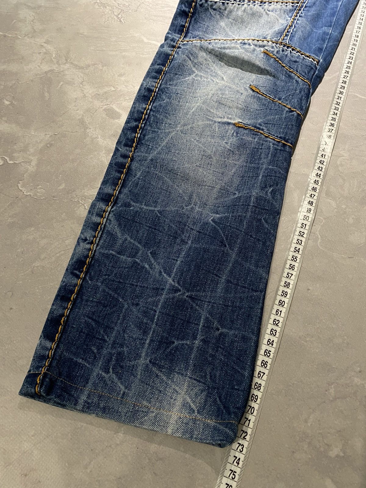 Japanese Brand WOW Avan Slim Fit Jeans Hysteric Glamour Style- archive y2k Size US 31 - 6 Thumbnail