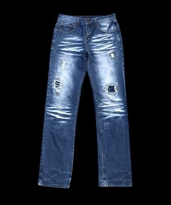 20471120 × If Six Was Nine × Tornado Mart Tornado mart inspired japanese Aegnoir distressed W28x32 Size US 28 / EU 44 - 1 Thumbnail