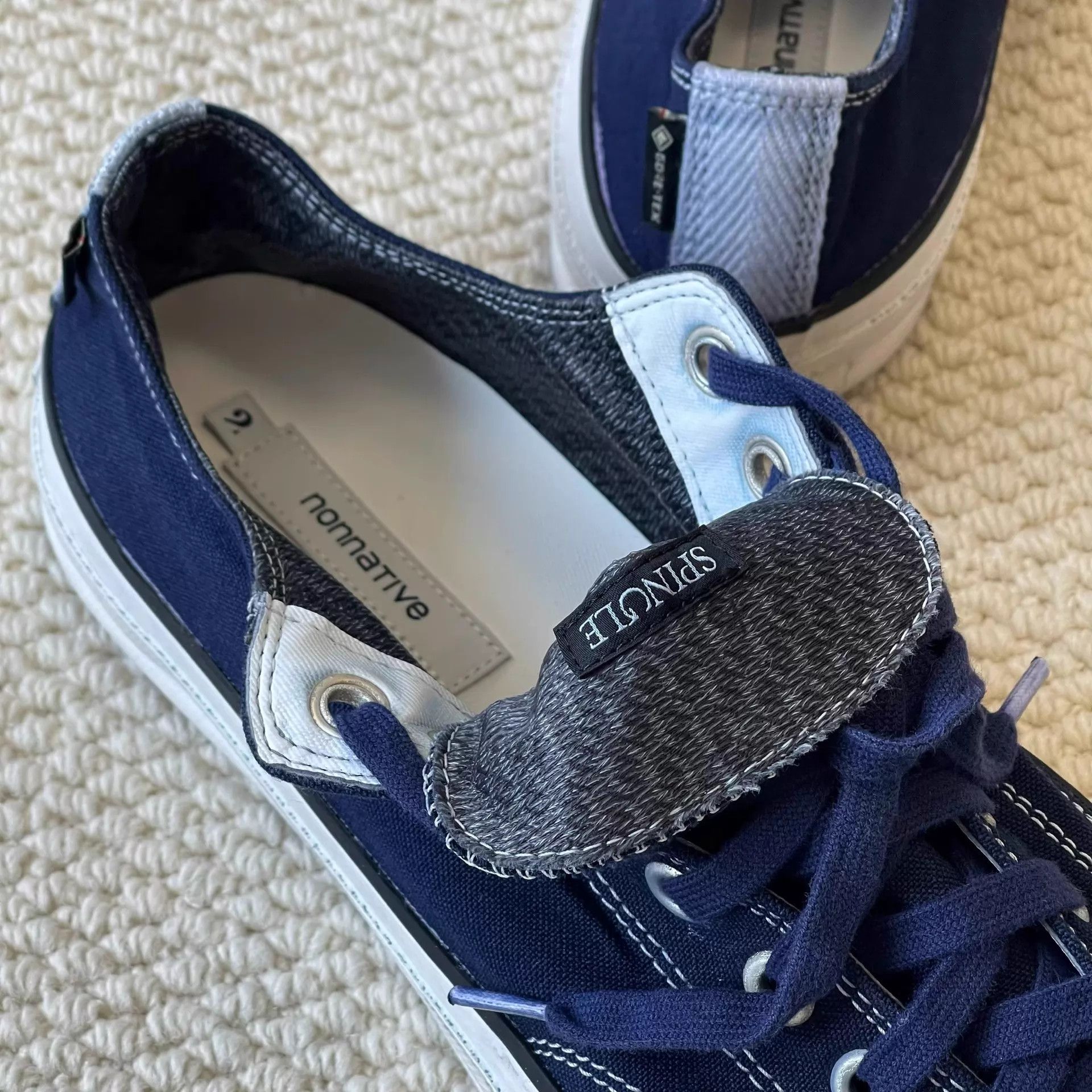 Nonnative nonnative DWELLER TRAINER LOW 25ss Navy GTX Dip-Dyed Size US 9 / EU 42 - 4 Thumbnail