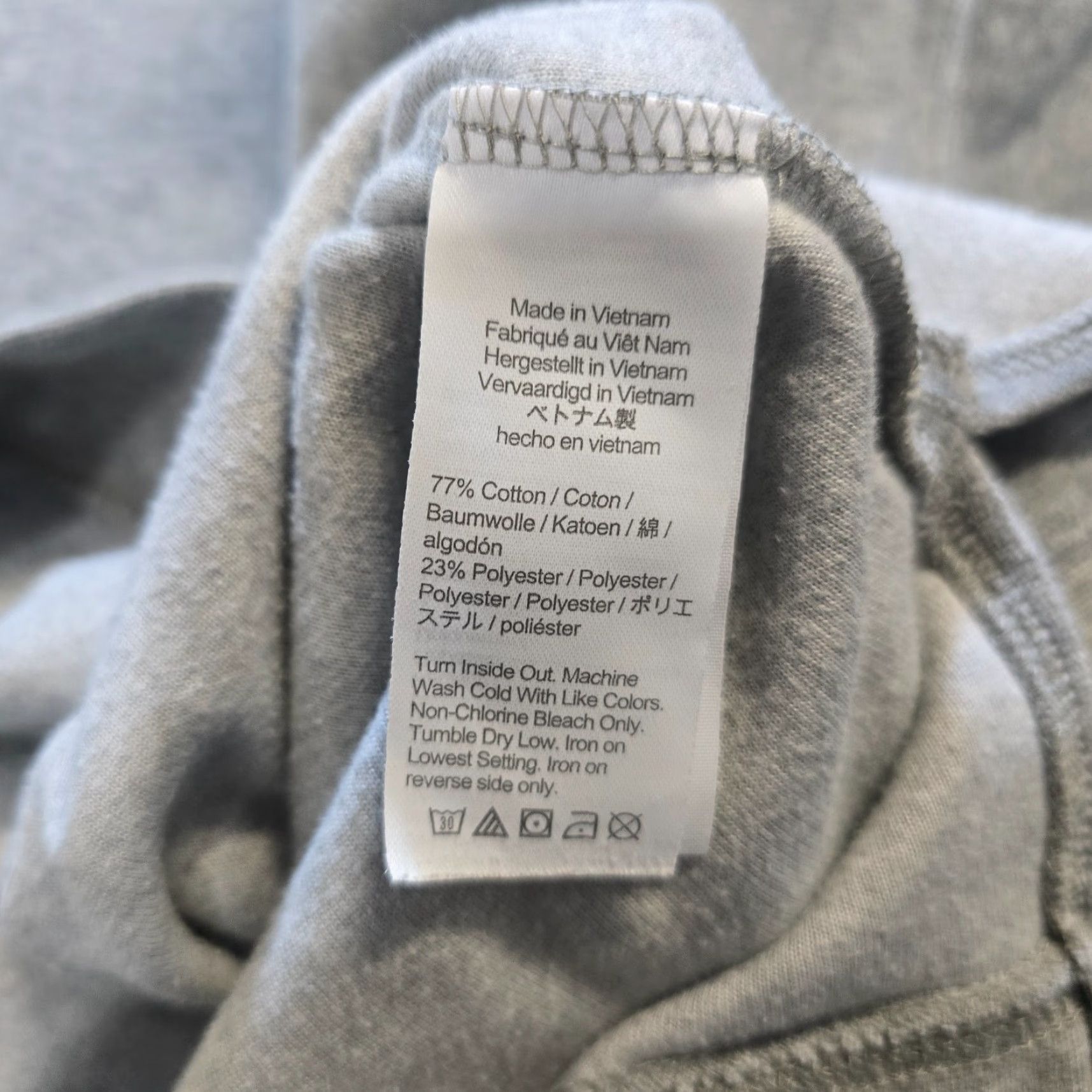 J.Crew J.CREW Top Womens Size S Gray Velour Crew Neck Long Sleeve Pullover Casual Blouse Shirt Lightweight Stretch Regular Men/Women: Womens Size S / US 4 / IT 40 - 7 Thumbnail