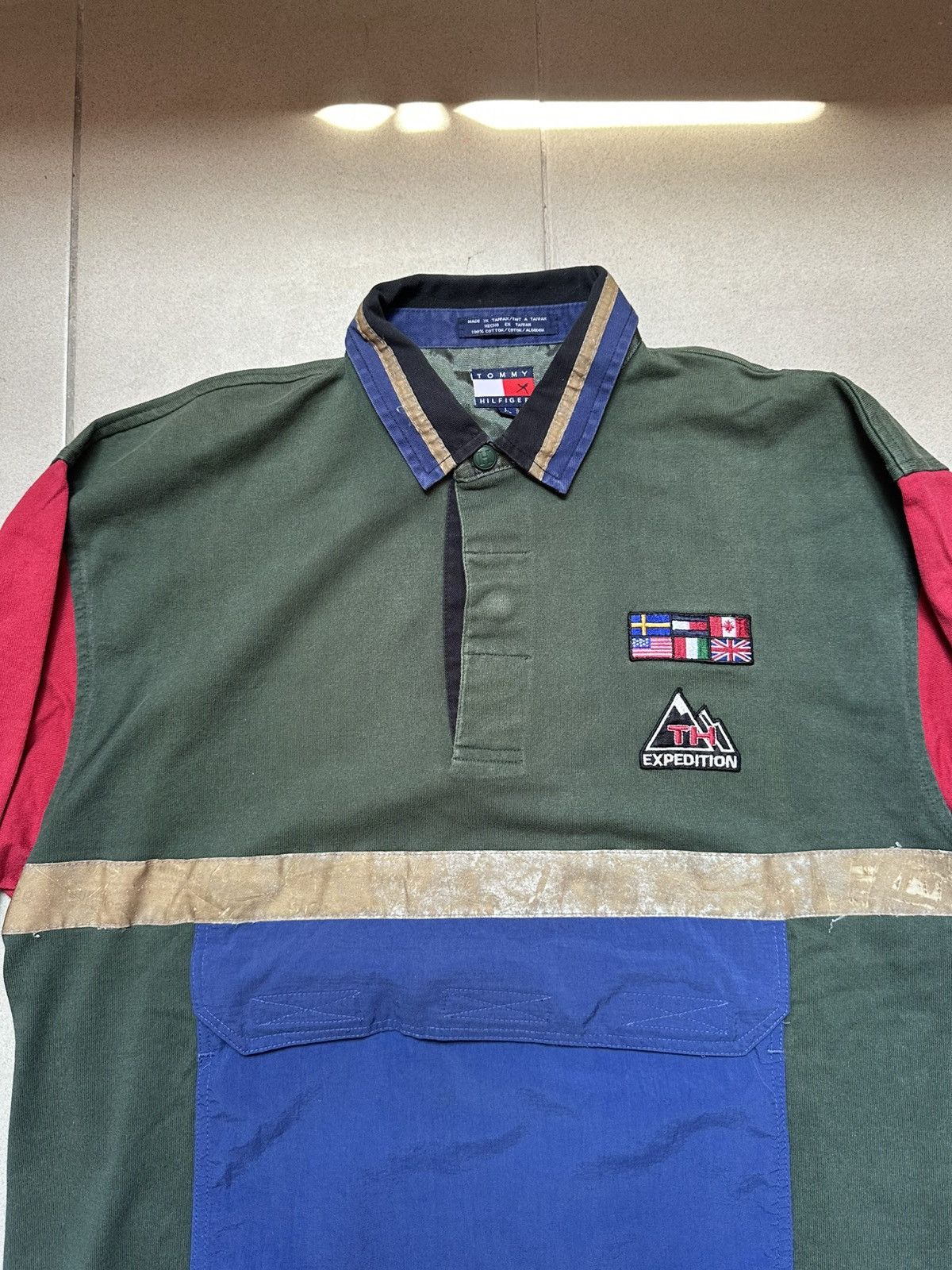 Tommy Hilfiger Vintage Tommy Hilfiger Sailing Polo Size US L / EU 52-54 / 3 - 4 Thumbnail