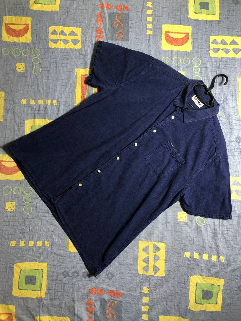 Barbour × Vintage Mens Shirt Long Sleeve Barbour Vintage Size XL Size US XL / EU 56 / 4 - 4 Thumbnail