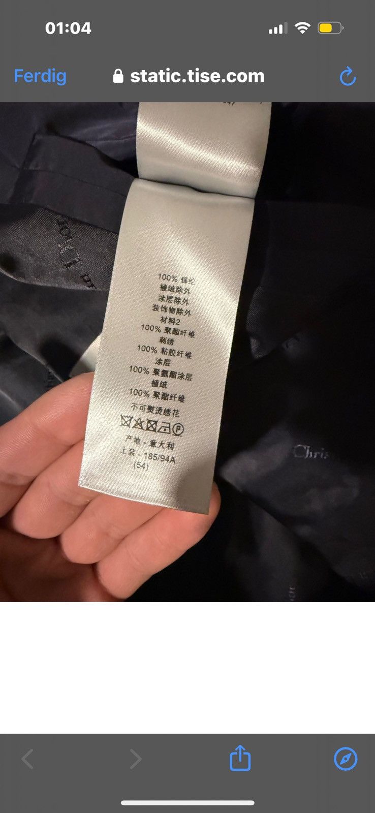 Dior × Kaws Dior x kaws Size US L / EU 52-54 / 3 - 12 Thumbnail