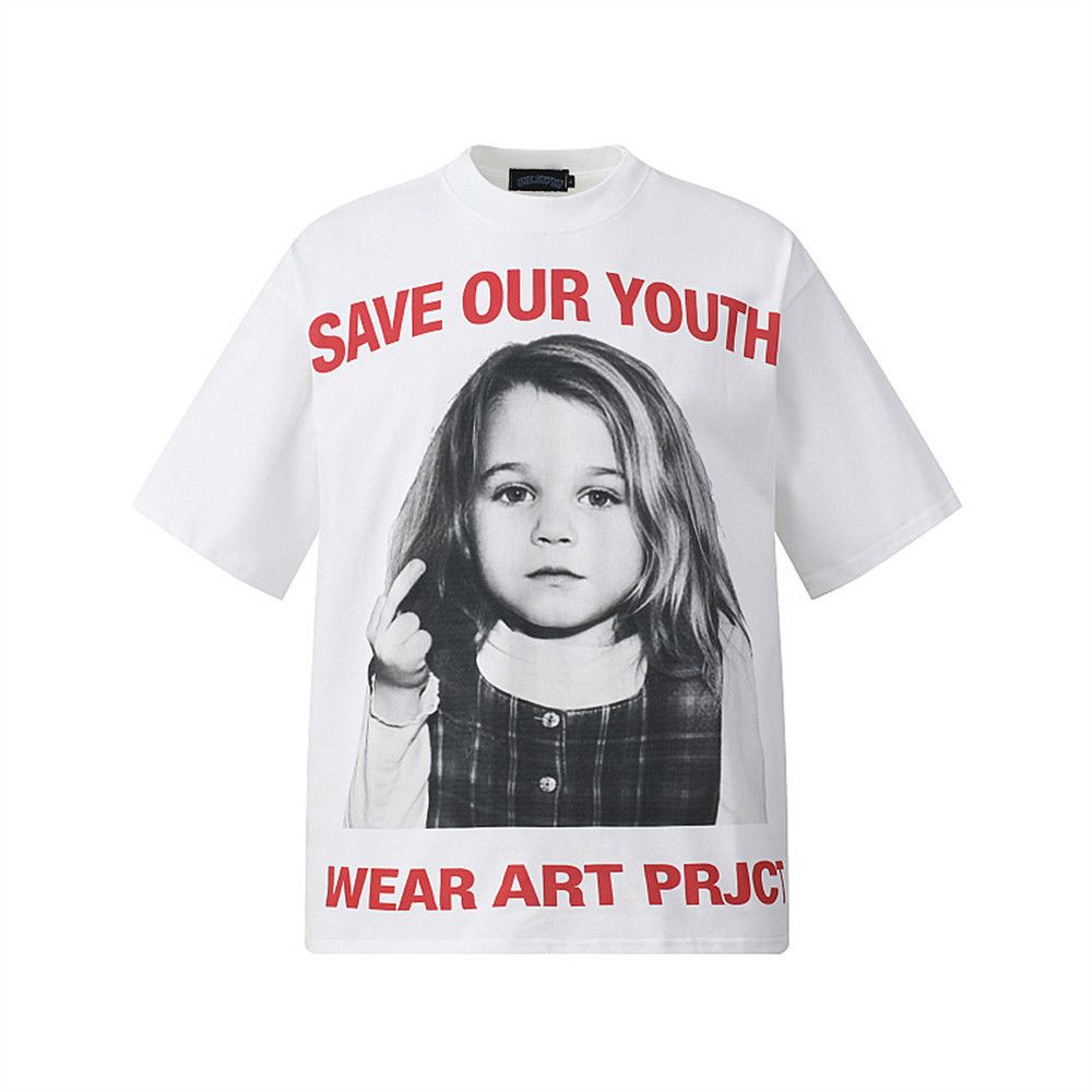 Japanese Brand Men's American-Style Streetwear T-Shirt with Graphic Print Size US M / EU 48-50 / 2 - 1 Thumbnail