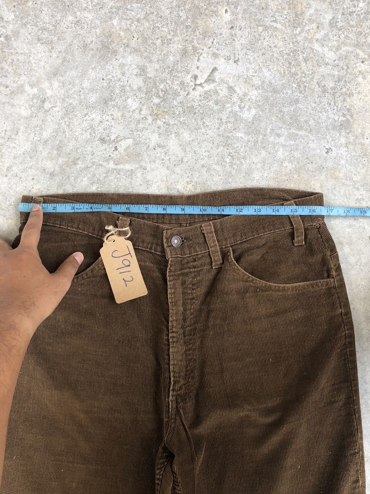 Levi's Vintage 70’s Levi’s 646 Flared Jeans Corduroy Size US 33 - 19 Thumbnail