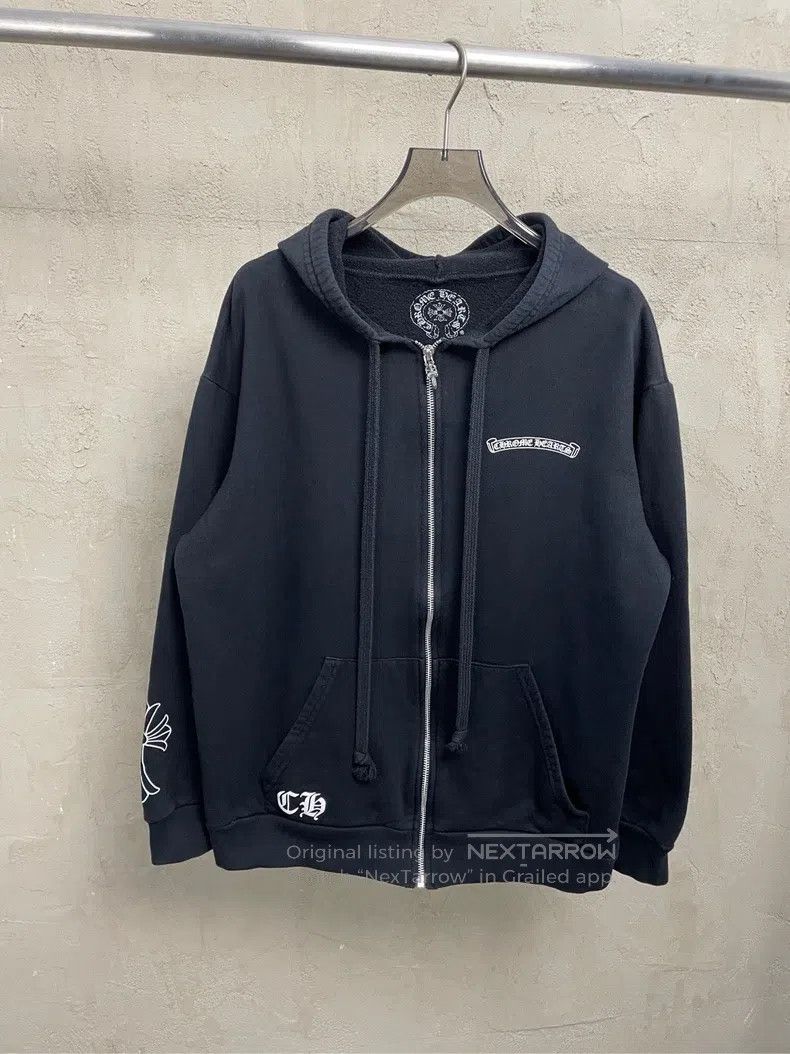 Chrome Hearts CHROME HEARTS Size XL Black scroll phantom cross silver but Size US XL / EU 56 / 4 - 1 Thumbnail