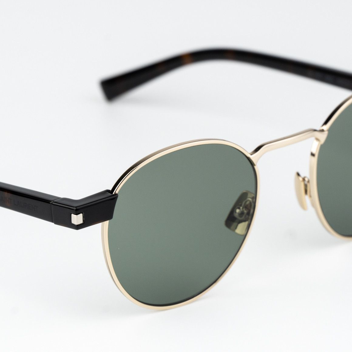 Yves Saint Laurent NEW Saint Laurent SL707 002 Oval Unisex Sunglasses Size ONE SIZE - 11 Thumbnail