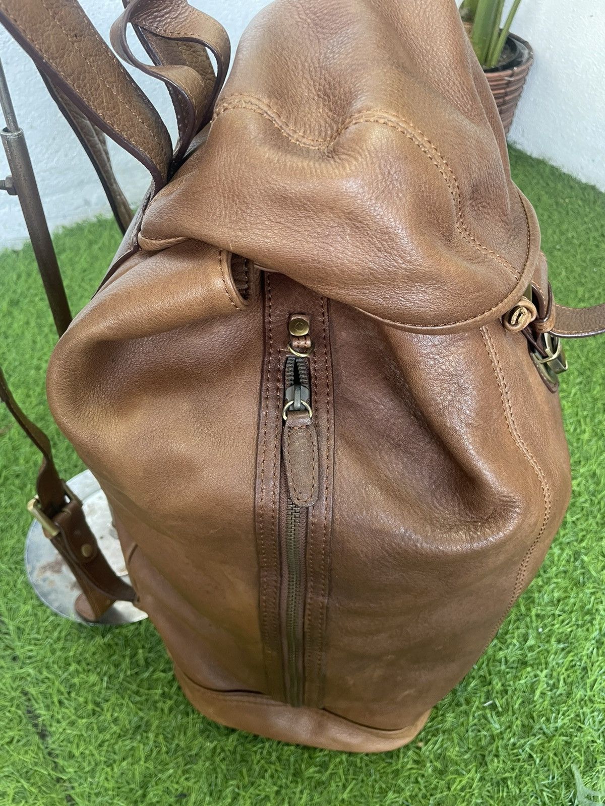 Leather Authentic HALO leather Backpack Size ONE SIZE - 5 Thumbnail