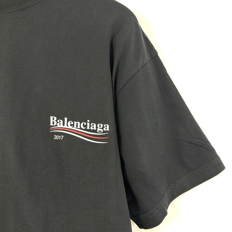 Balenciaga Balenciaga Men's black Coca-Cola print logo short sleeve Size US XS / EU 42 / 0 - 5 Thumbnail